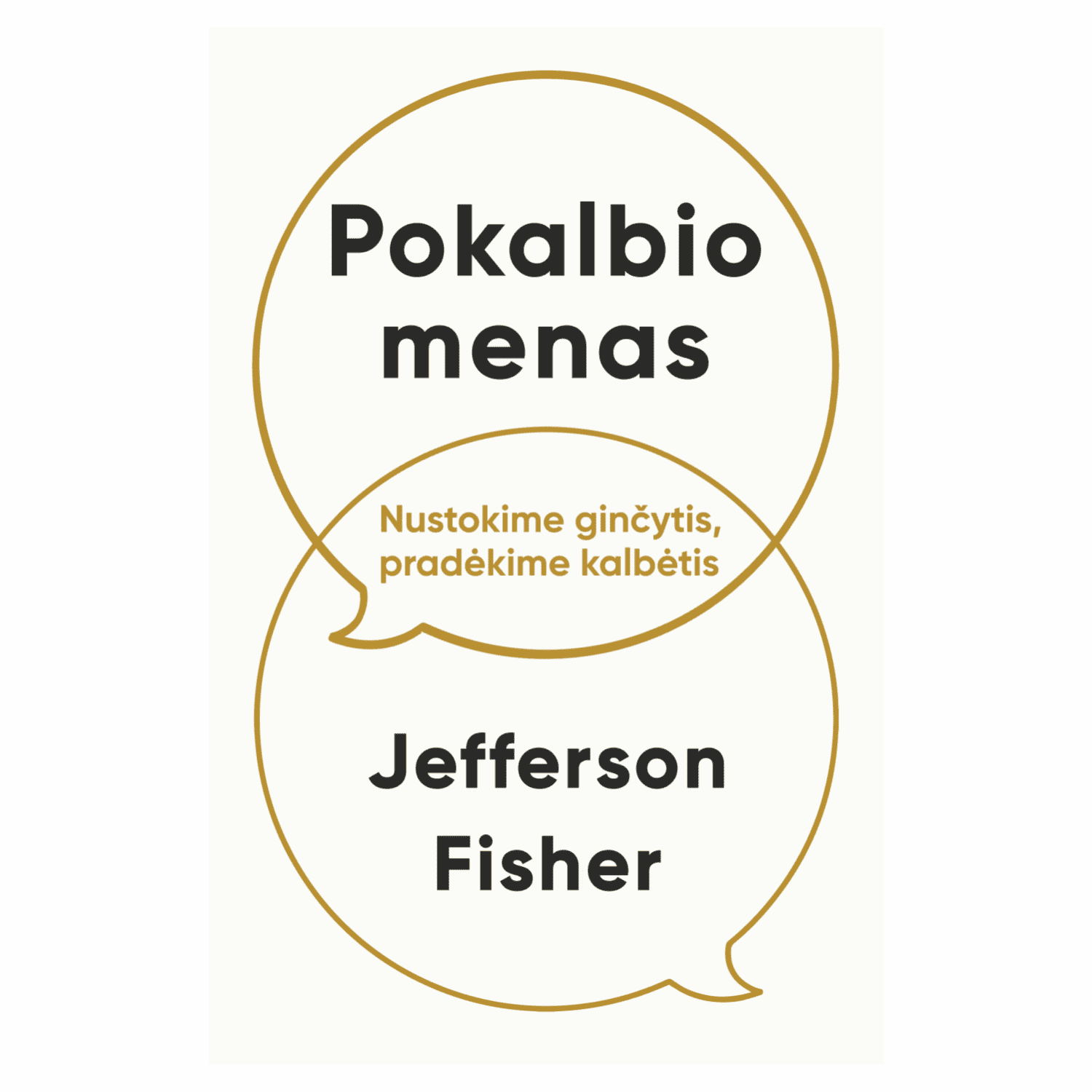 Knyga POKALBIO MENAS