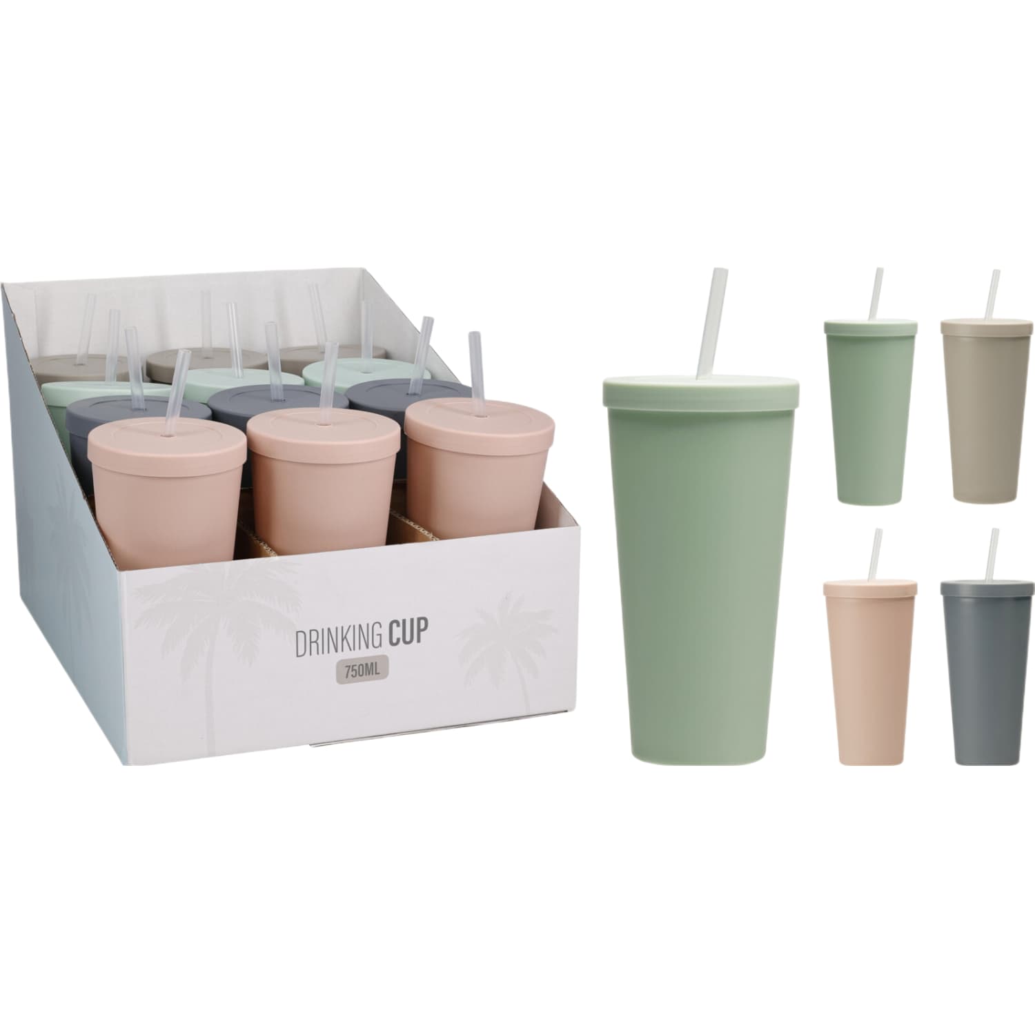 Joogikruus kõrrega 750ml SO26