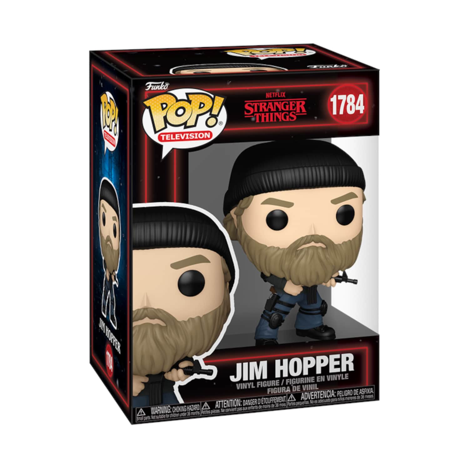 Vin.figūrėlė FUNKO POP Jim Hopper 75754F