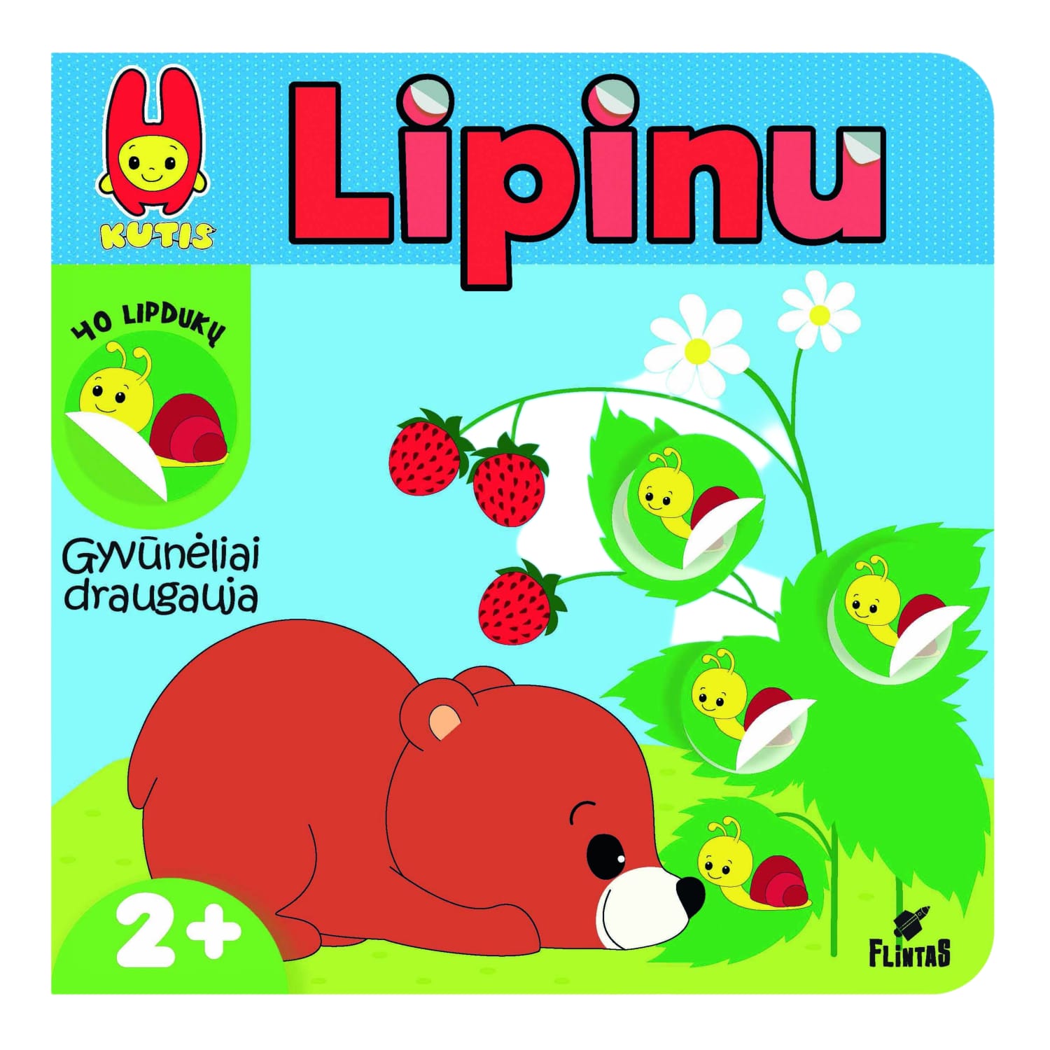 Knyga KUTIS LIPINU. GYVŪNĖLIAI KALBA