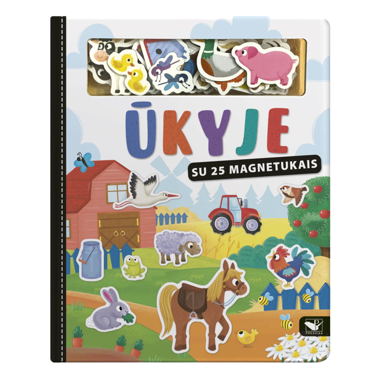 Knyga ŪKYJE. SU 25 MAGNETUKAIS