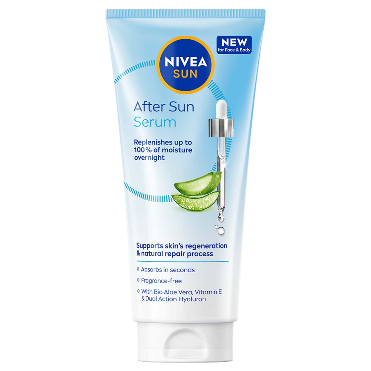 Serumas po deg. saulėje NIVEA SUN, 100 ml