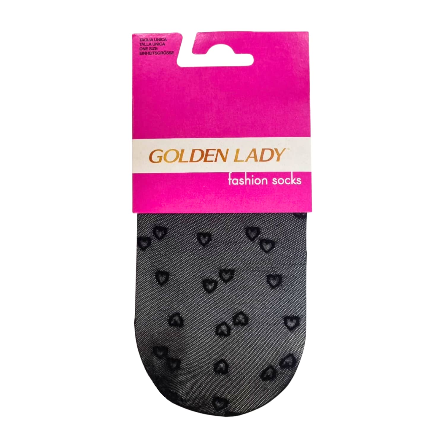 N. sokid GL Hearts 20den uni nero