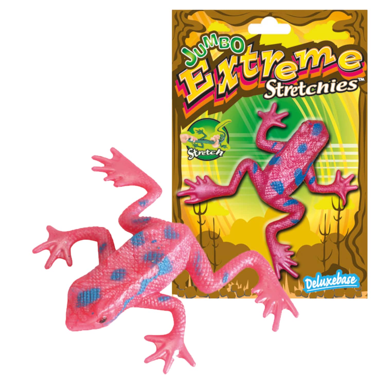 Izstiepjama rotaļu varde Deluxe