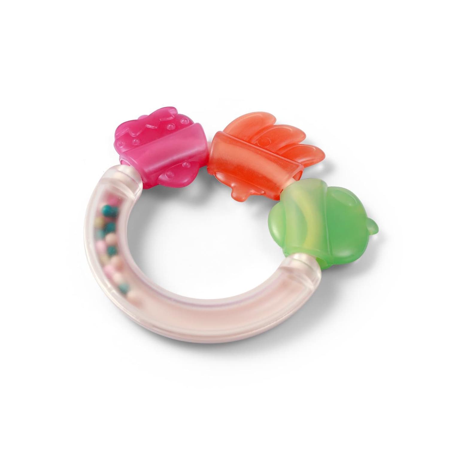 Barškutis BABYONO su kramtuku, 1 vnt.