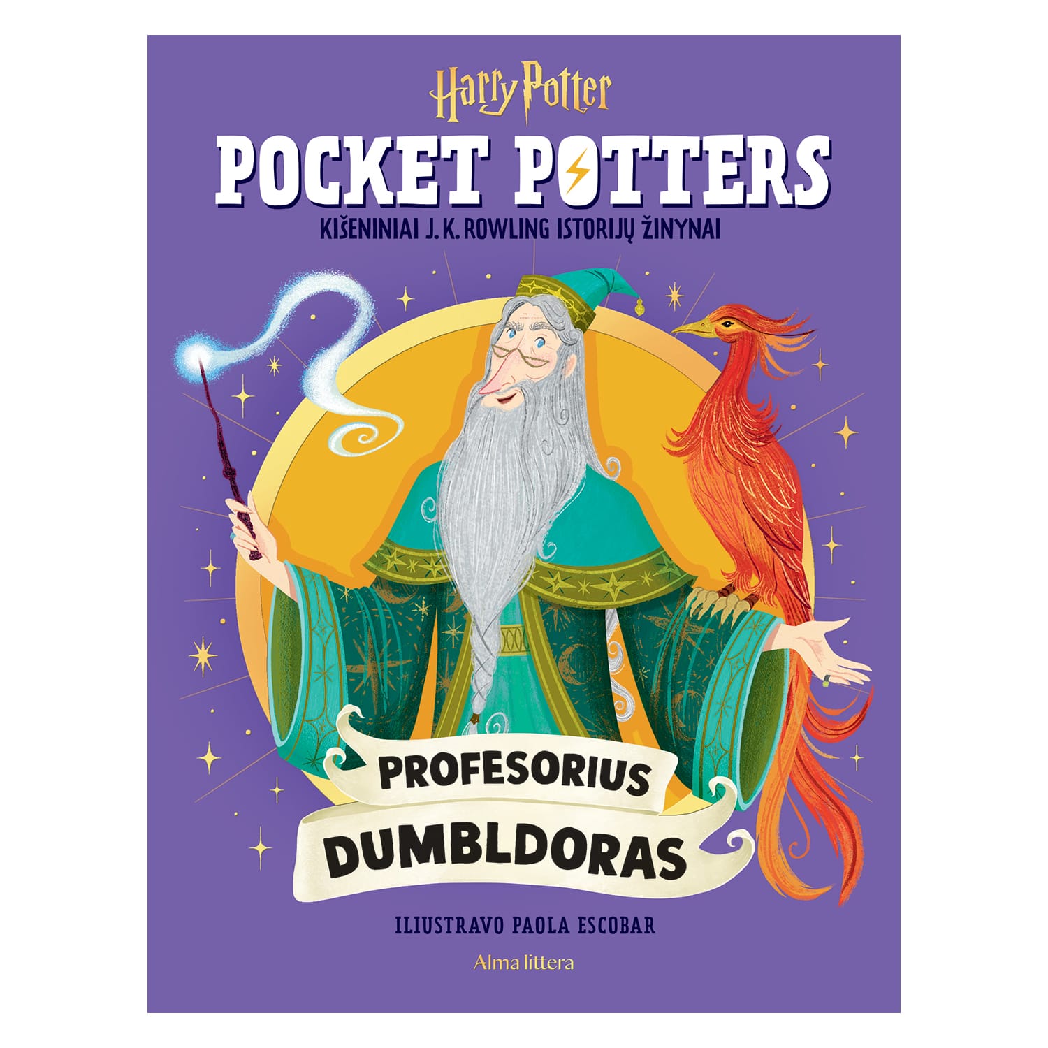Knyga PROF. DUMBLDORAS. POCKET POTTERS