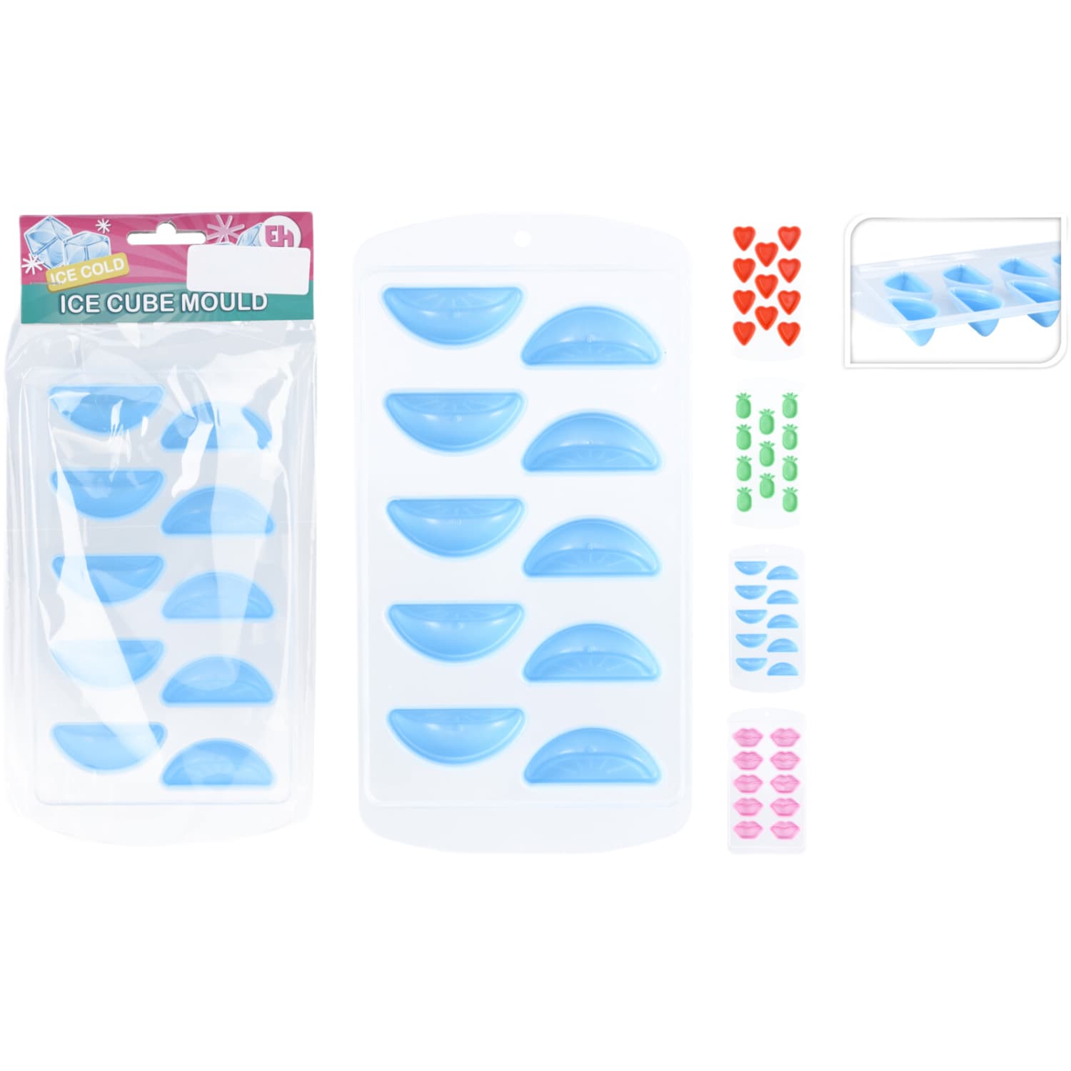 Ledus kubiņu forma TPE/PP, 4 veidi SO26