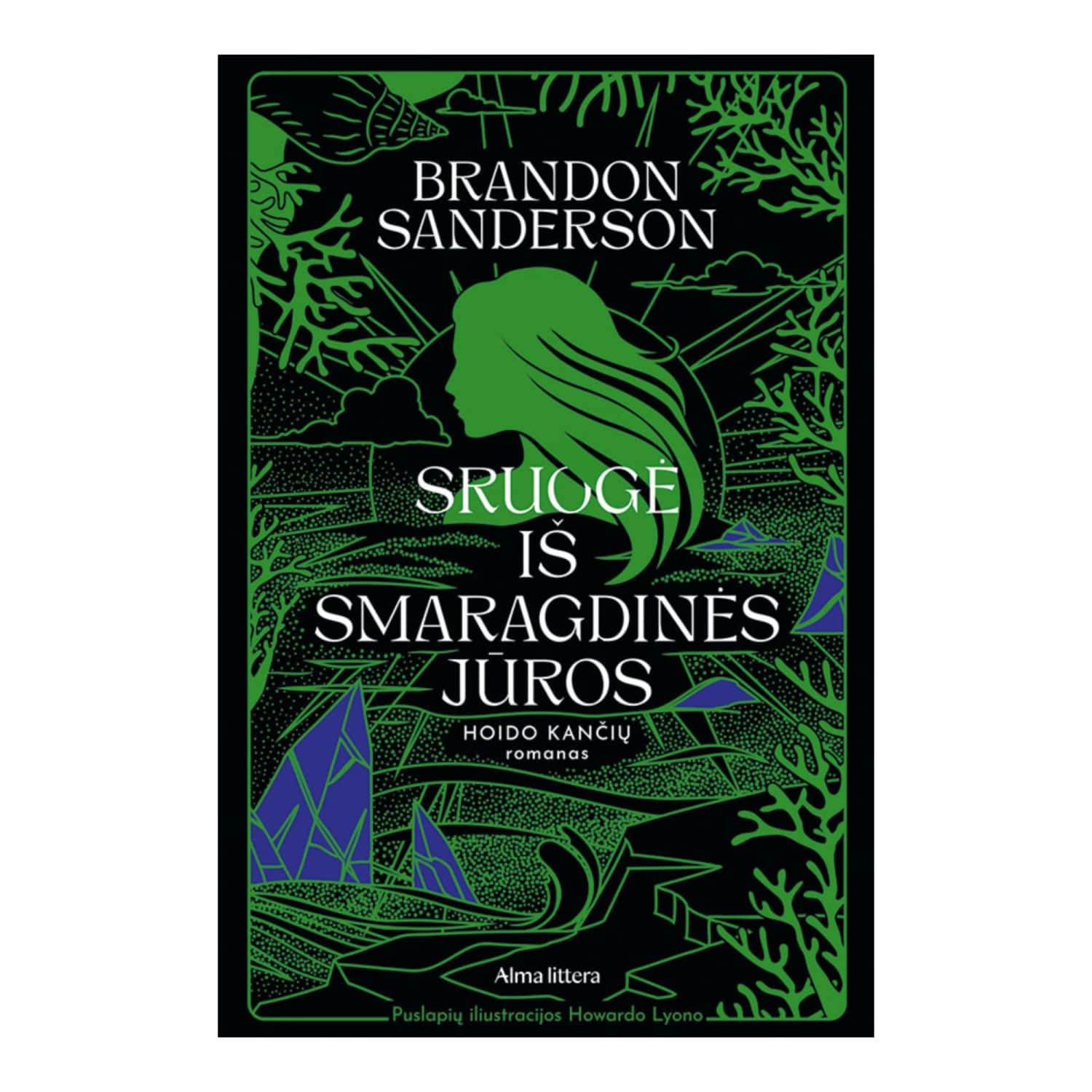 Knyga SRUOGĖ IŠ SMARAGDINĖS JŪROS