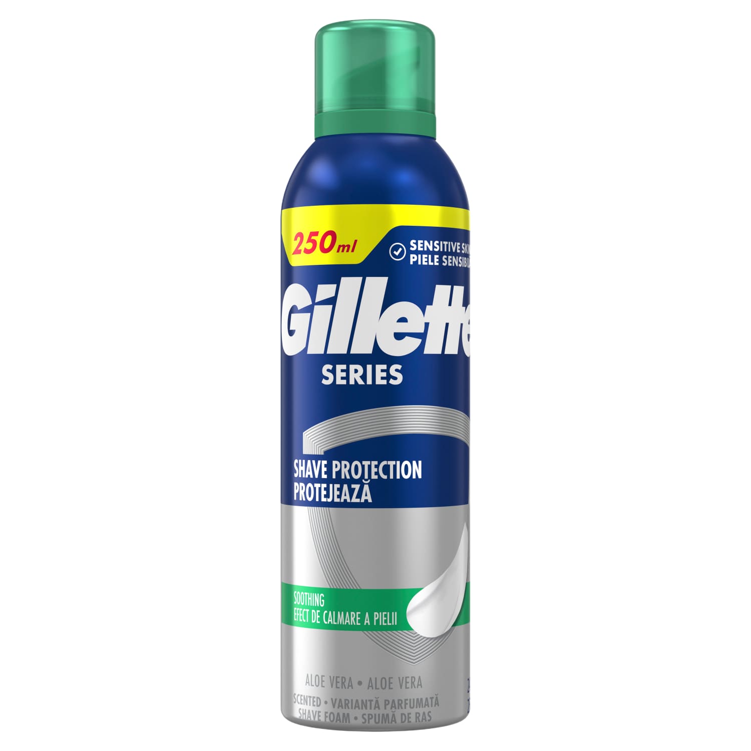 Skūšanās putas Gillette Series Soothing 250ml