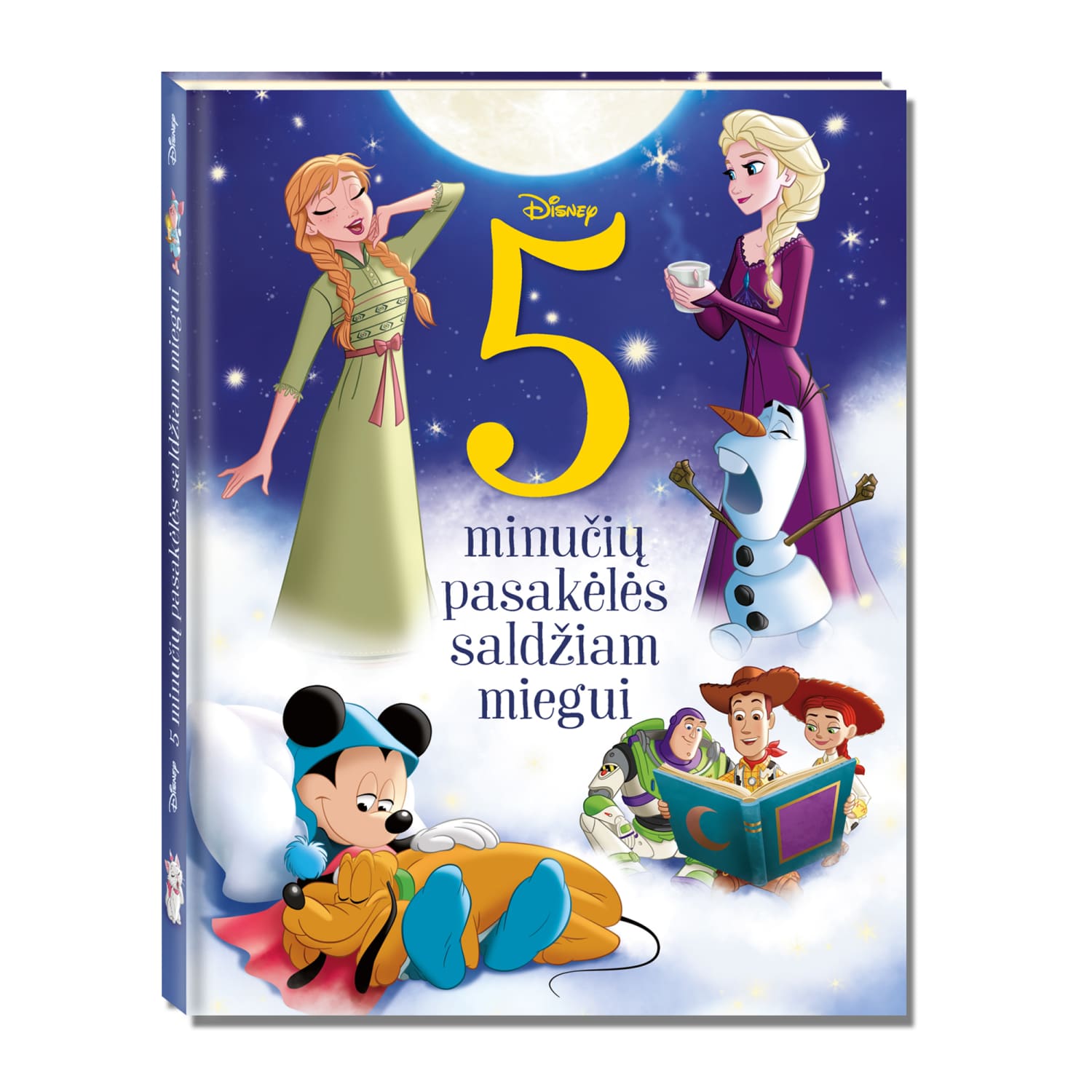 Knyga DISNEY 5 MIN. PASAK. SALDŽ. MIEGUI