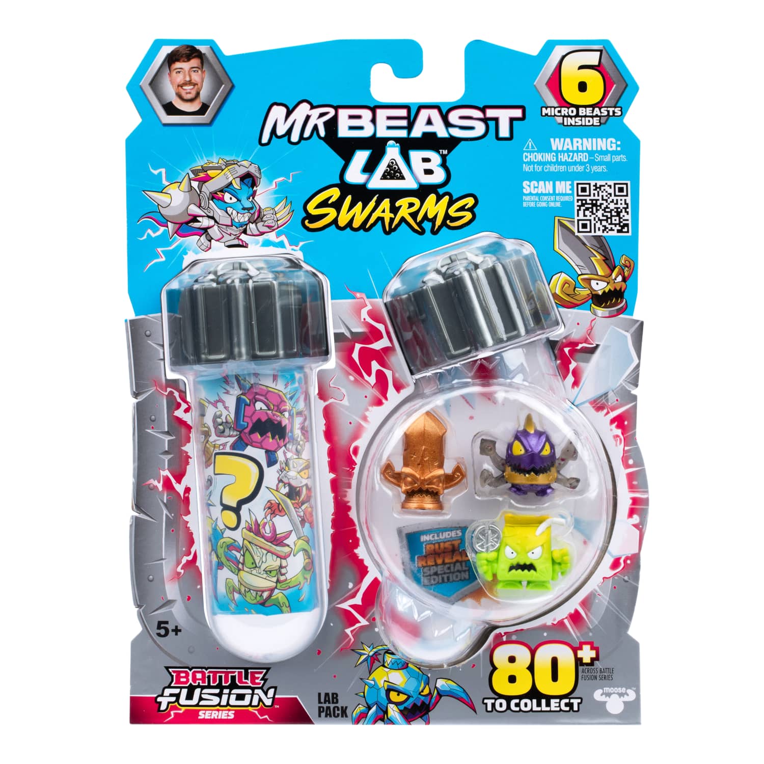 Figūriņas Swarms MrBeast Lab 6gab SS26