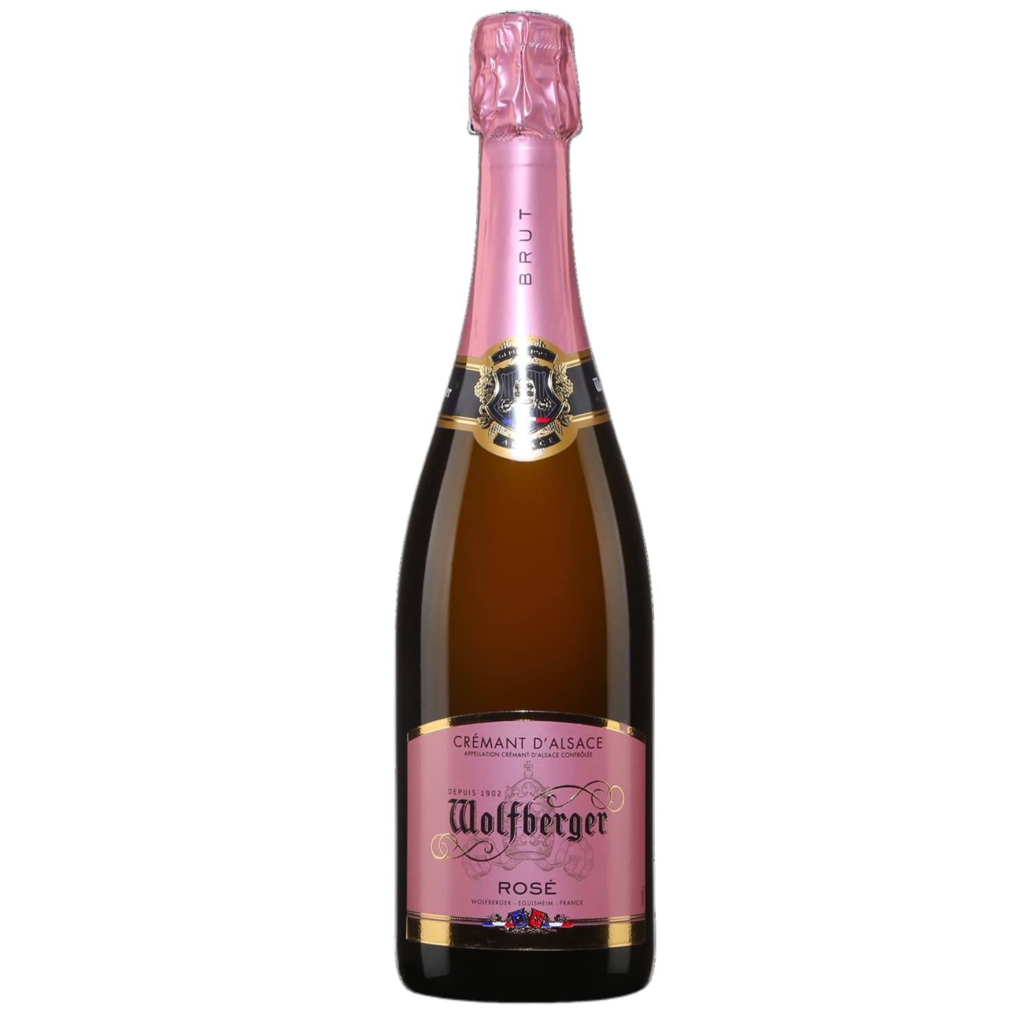 Dzirks.vīns Wolfberger Cremant Rose 12% 0.75l