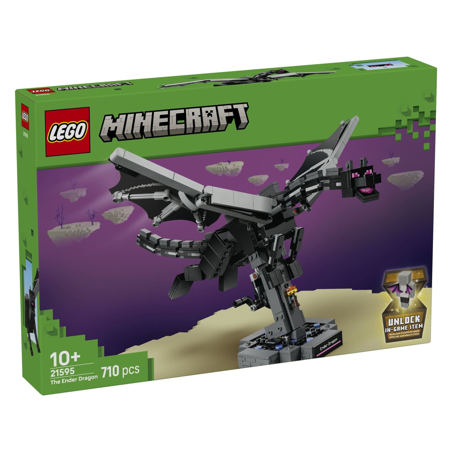 Konstr. Lego ender pūķis 21595