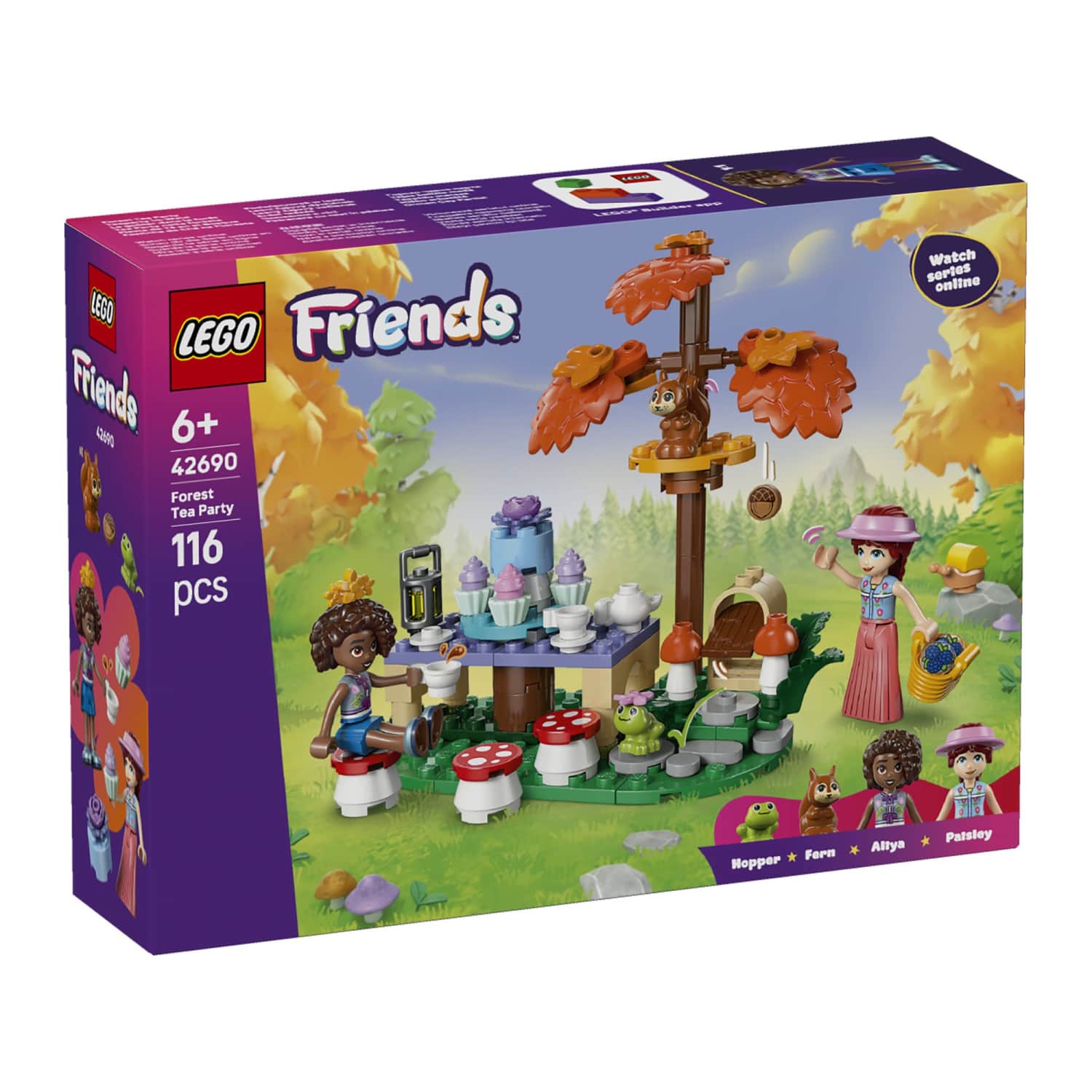 Konstr. Lego tējas ballīte mežā 42690