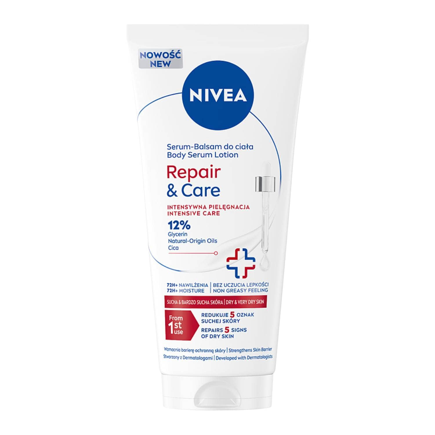 Kehaseerum-losjoon Repair&Care Nivea 200ml