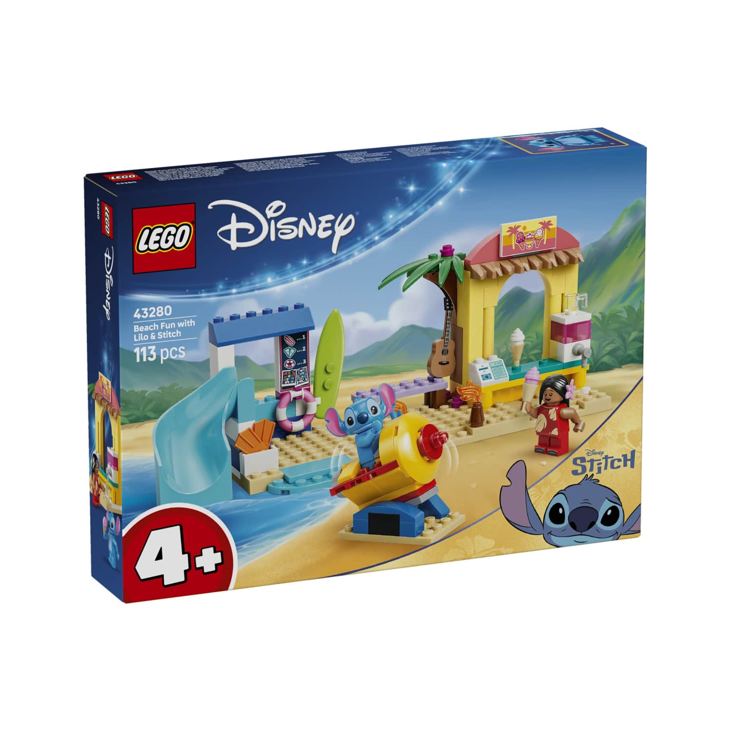 Konstr. Lego jautrība pludmalē 43280