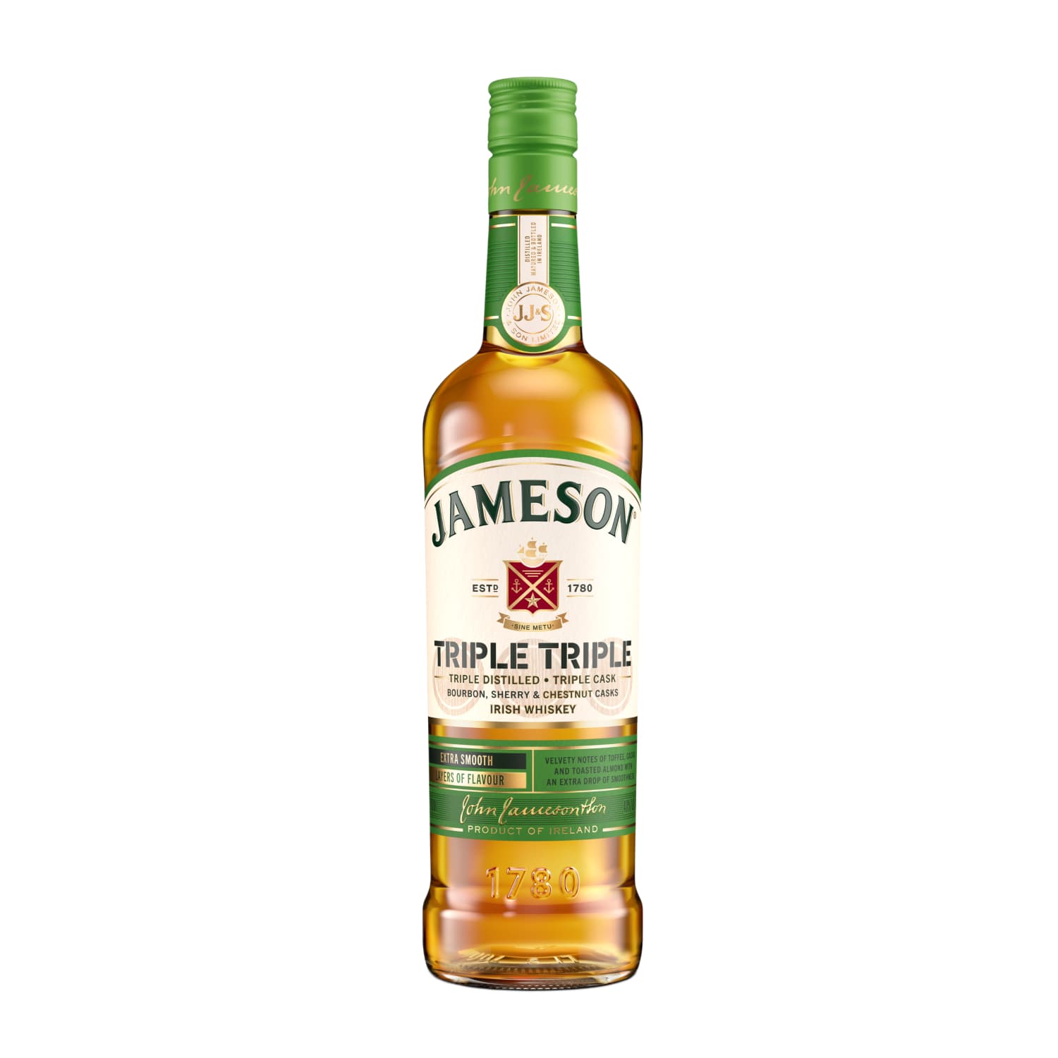 Viskijs Jameson Triple Triple 40% 0,7l