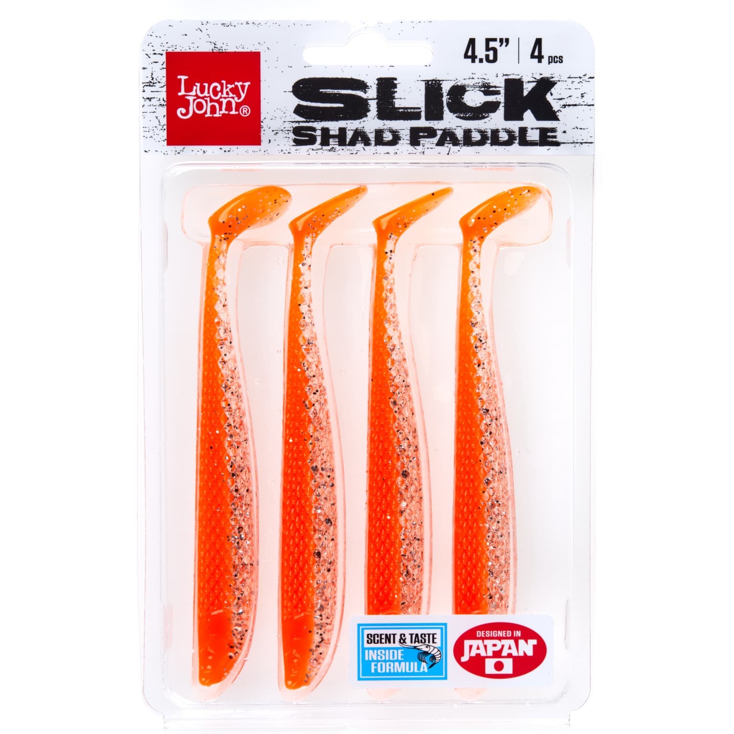 Vibroastes LJ 3D SLICK SHAD PADDLE 4.5