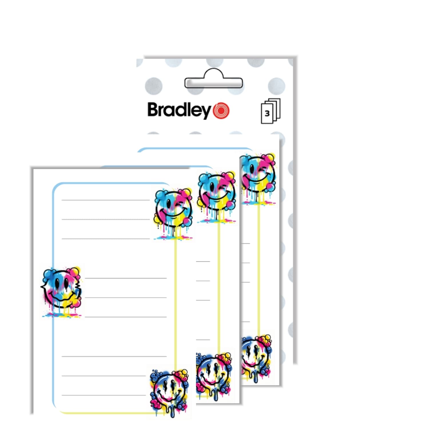 Vihikukleebis Bradley 9tk Emoji