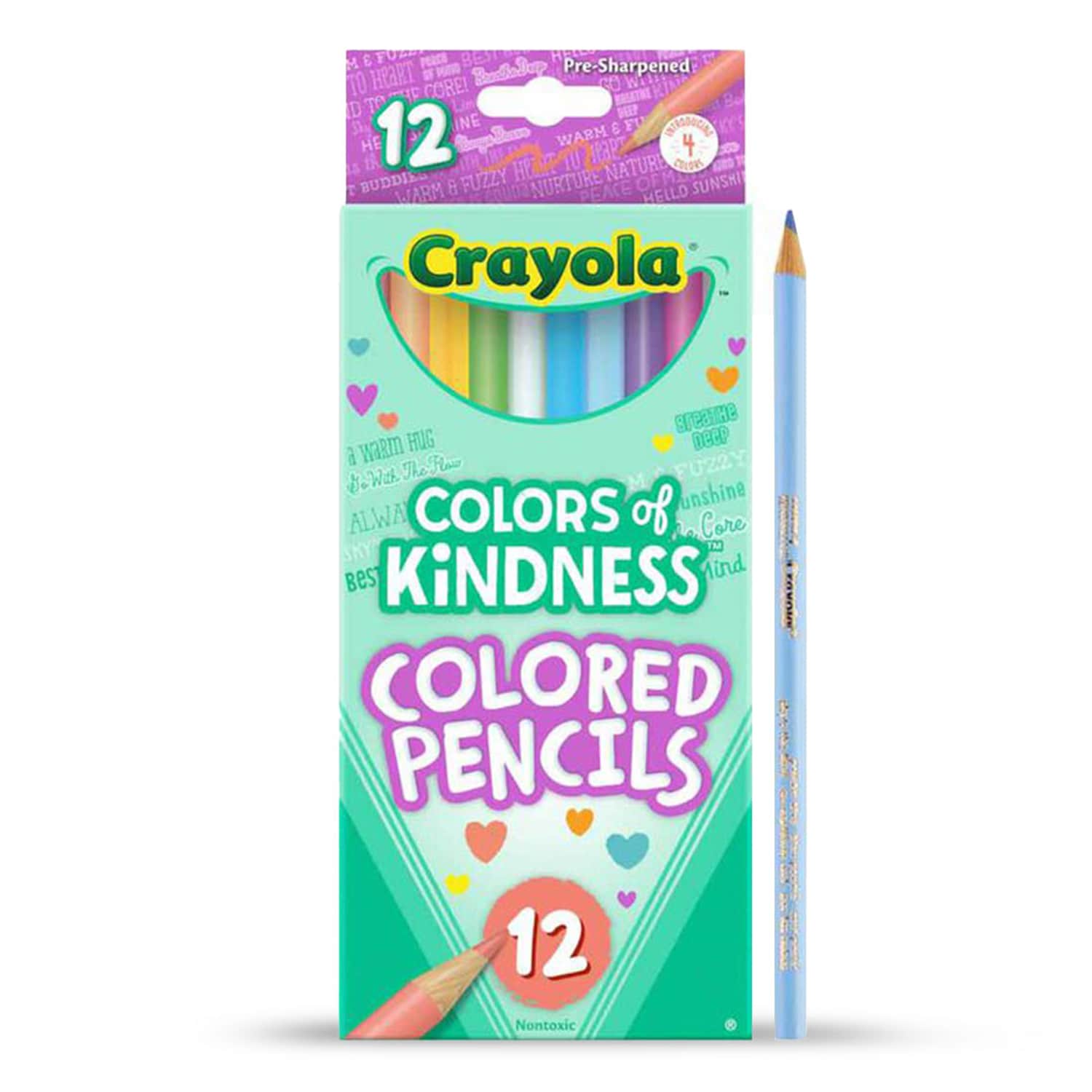 Värvipliiatsid Kindness Crayola 12tk