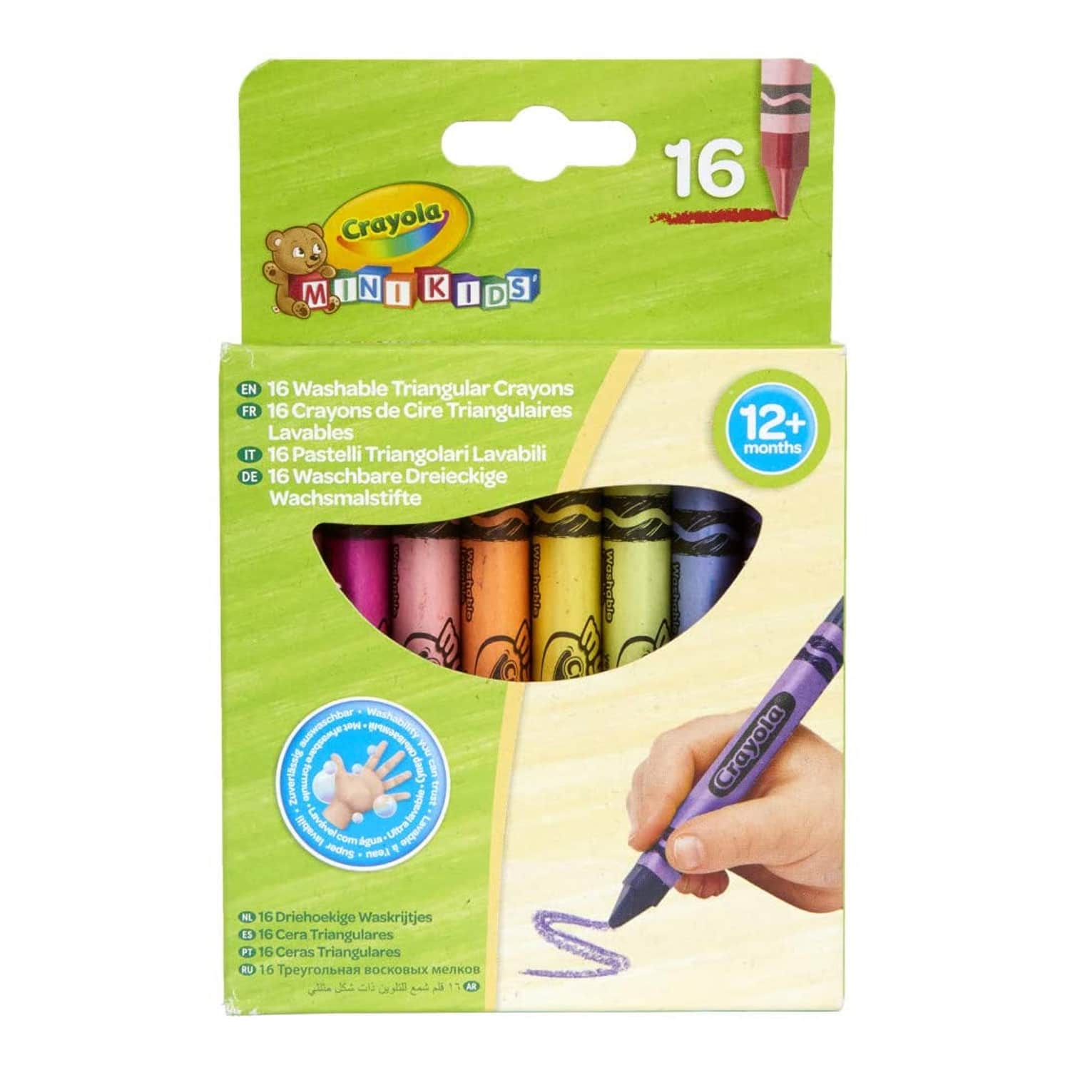 Krītiņi trijstūrveida Crayola 16 gab