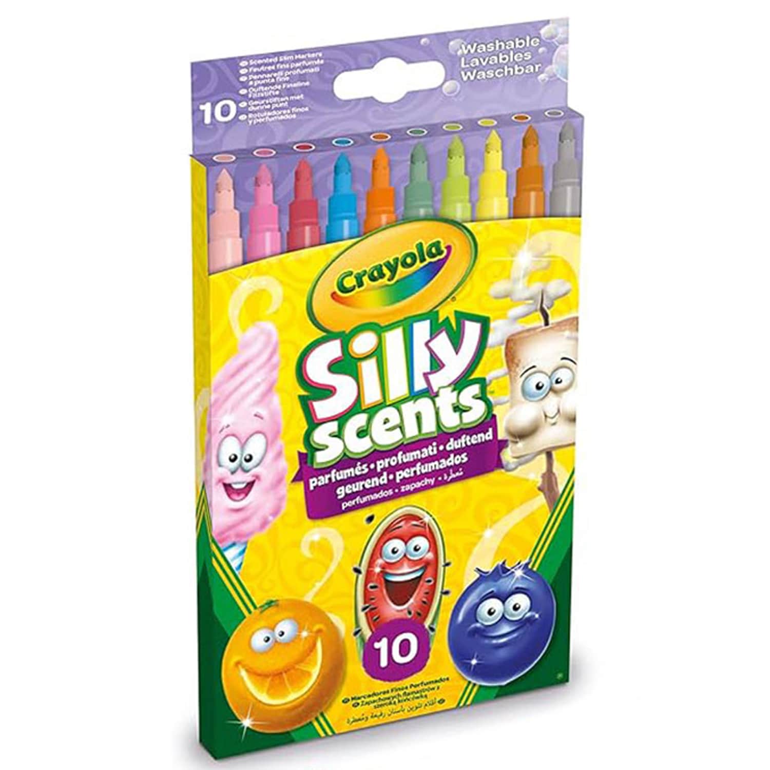Flomasteriai CRAYOLA, kvepiantys, 10vnt.