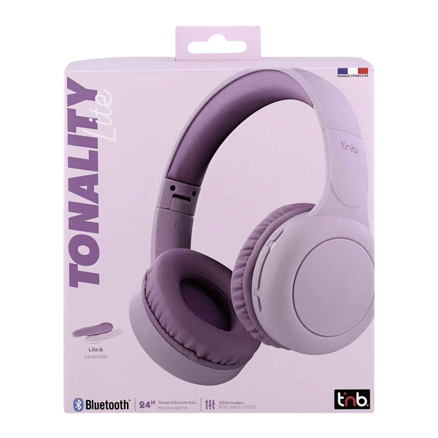 Bluetooth austiņas TnB lillā AW26