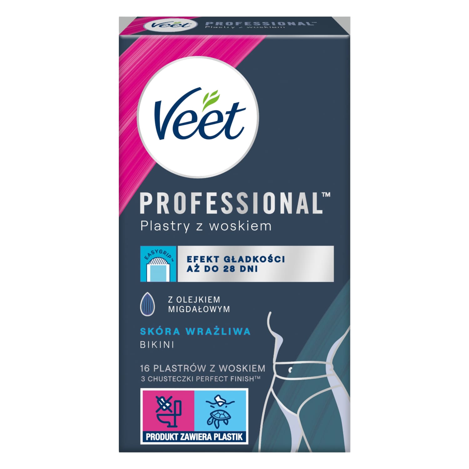 Dep.vas.str.Veet Profess.bikini,padusēm 16gab