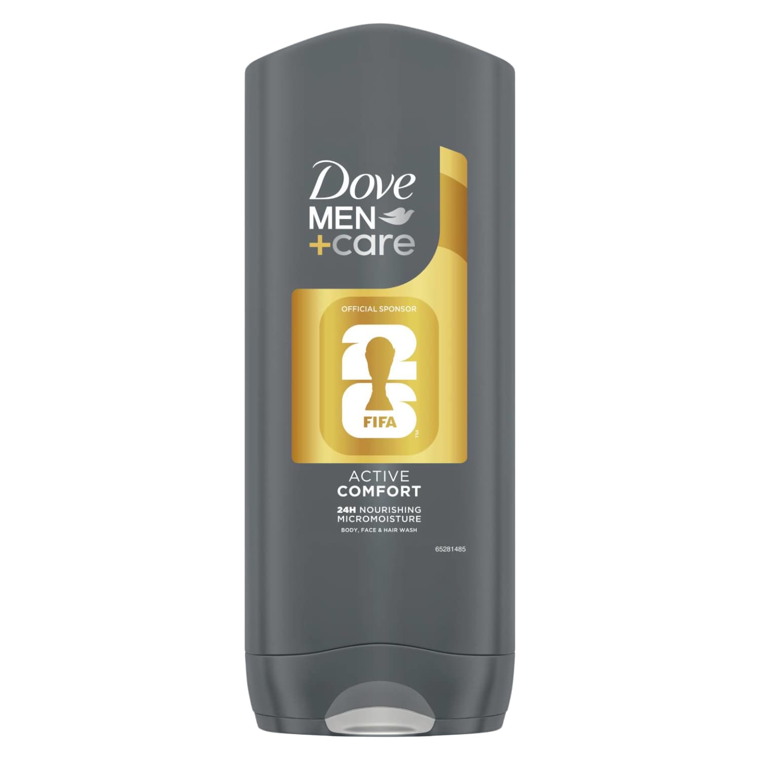 Dušo želė DOVE MEN FIFA, 400 ml