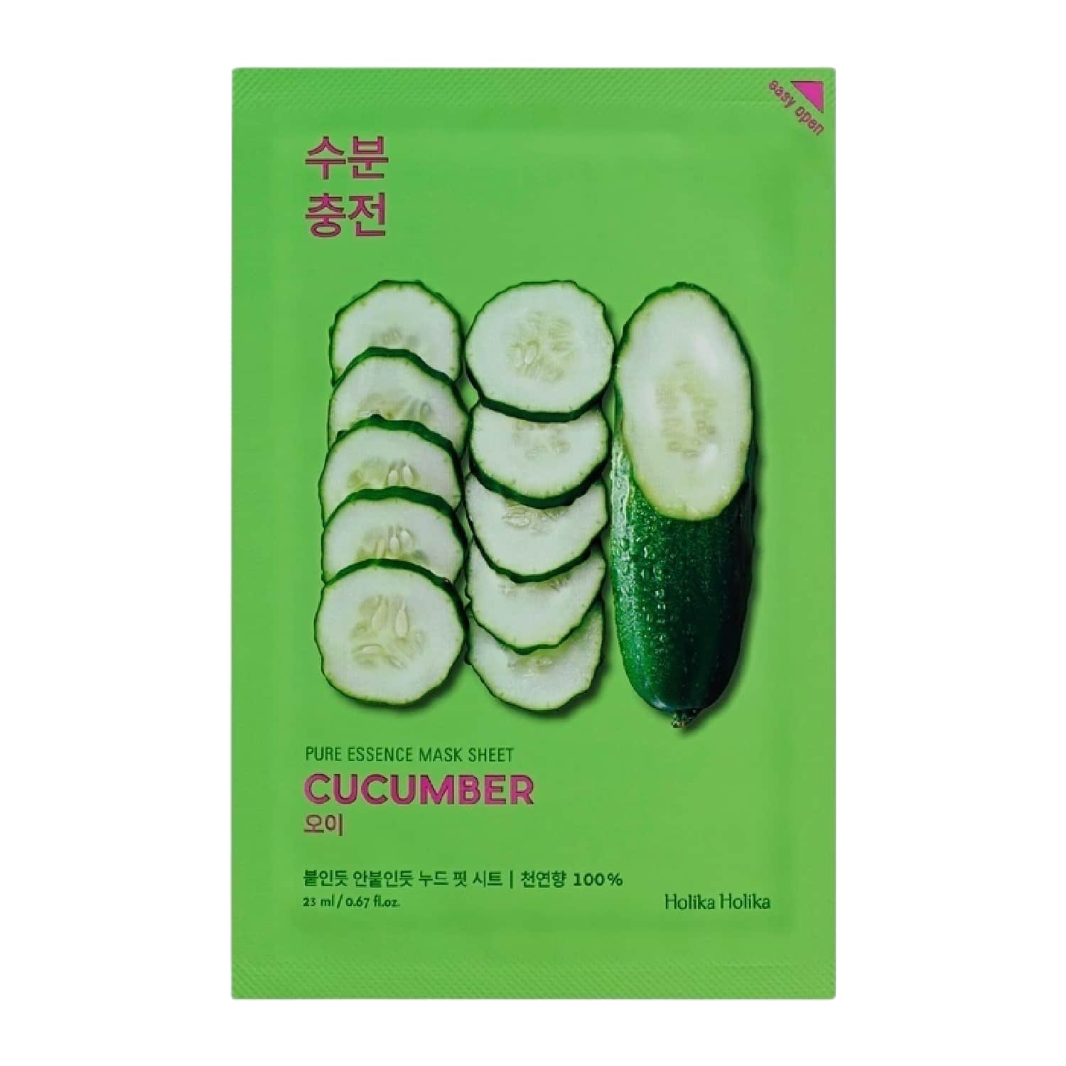 Sej.maska Holika Holika Pure Ess. Cucum. 23ml
