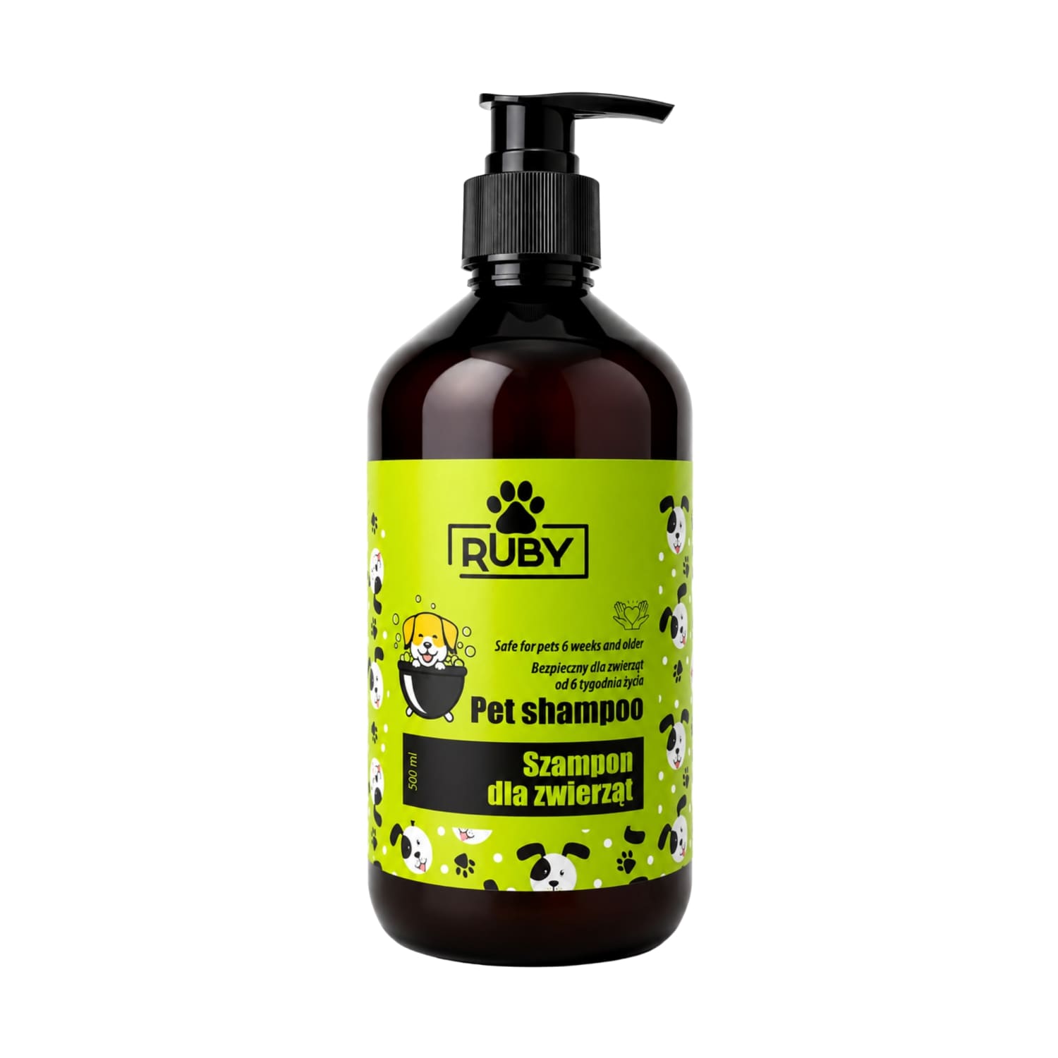 Specializuotas šampūnas gyvūnams RUBY, 500 ml
