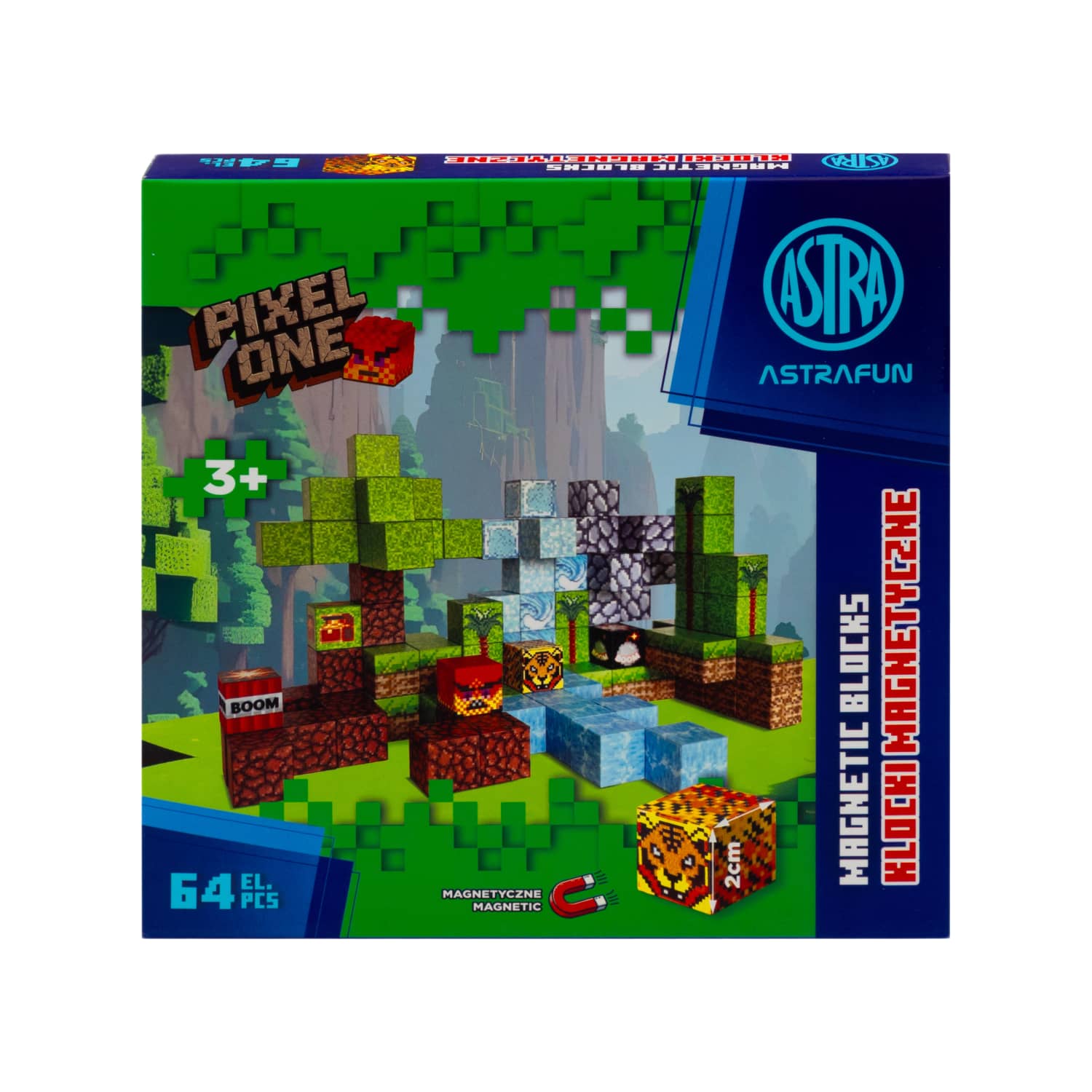 Magnētiskie klucīši Astrafun Jungle SS26