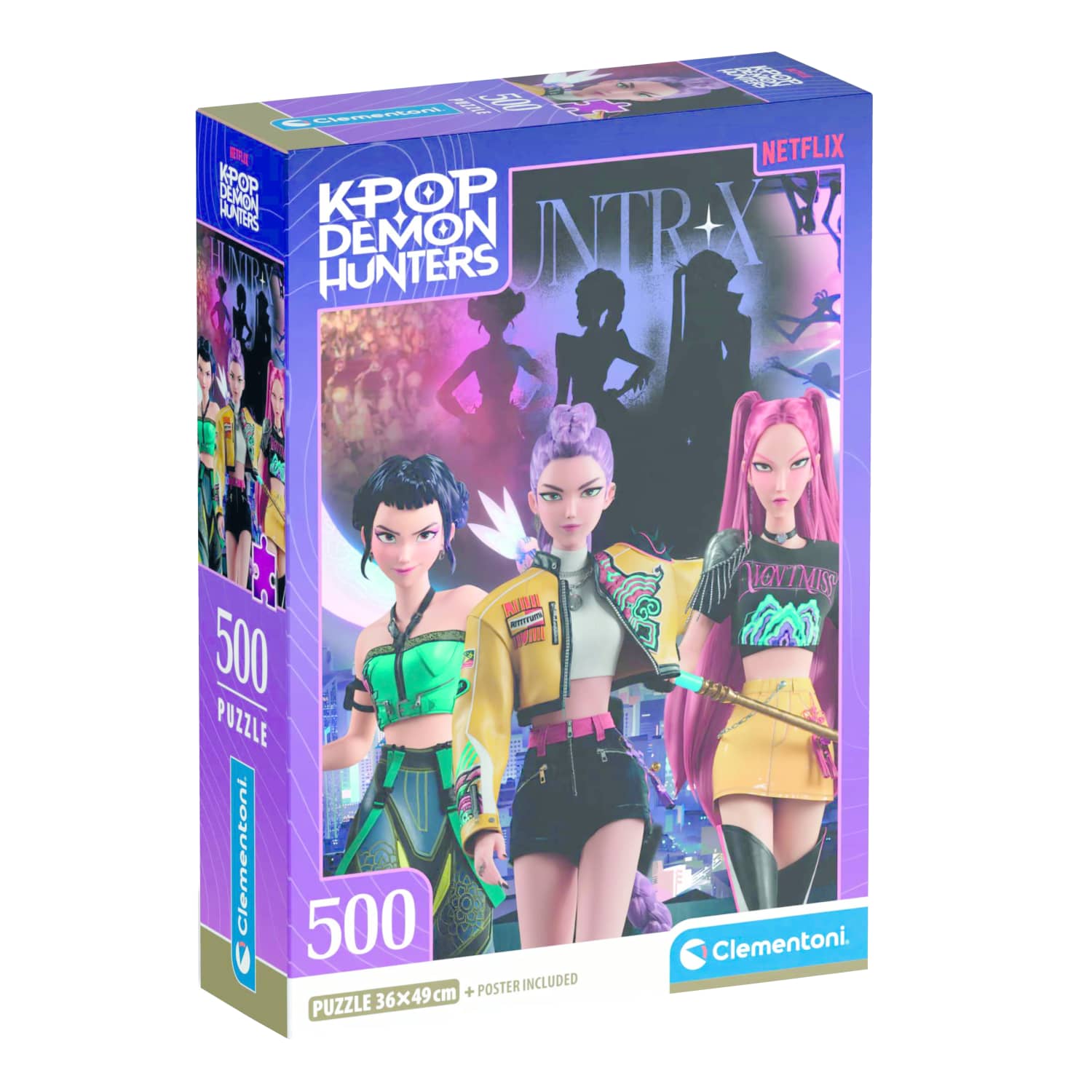 Dėlionė CLEMENTONI KPOP DEMON, 500 vnt., SS26