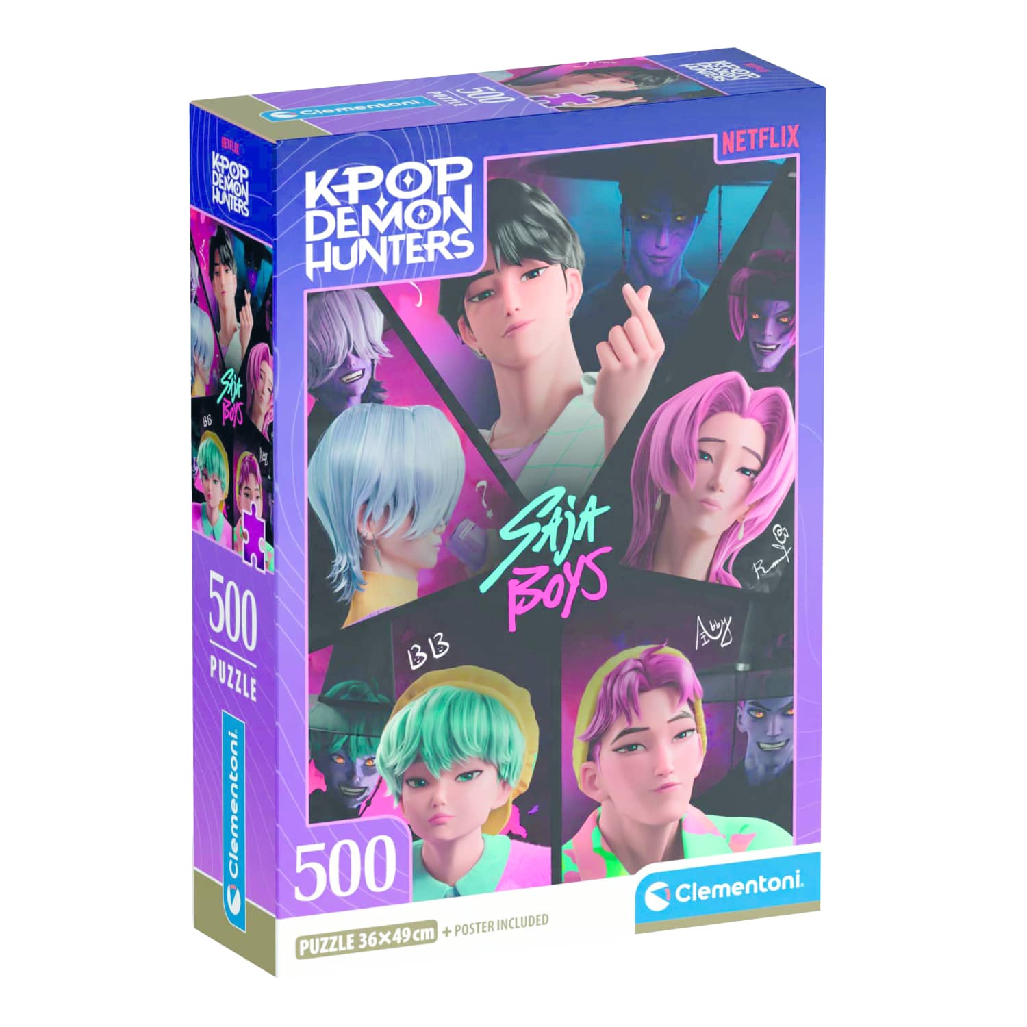 Dėlionė CLEMENTONI KPOP DEMON, 500 vnt., SS26