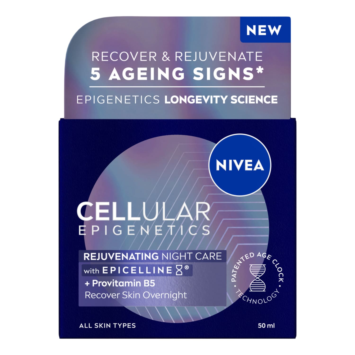 Nakts krēms Nivea Cellular Epigenetics 50ml