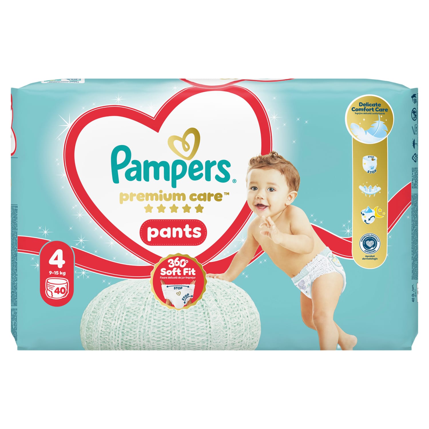 Autiņb.Pampers Pr. Care Value Pack S4 40 gab.