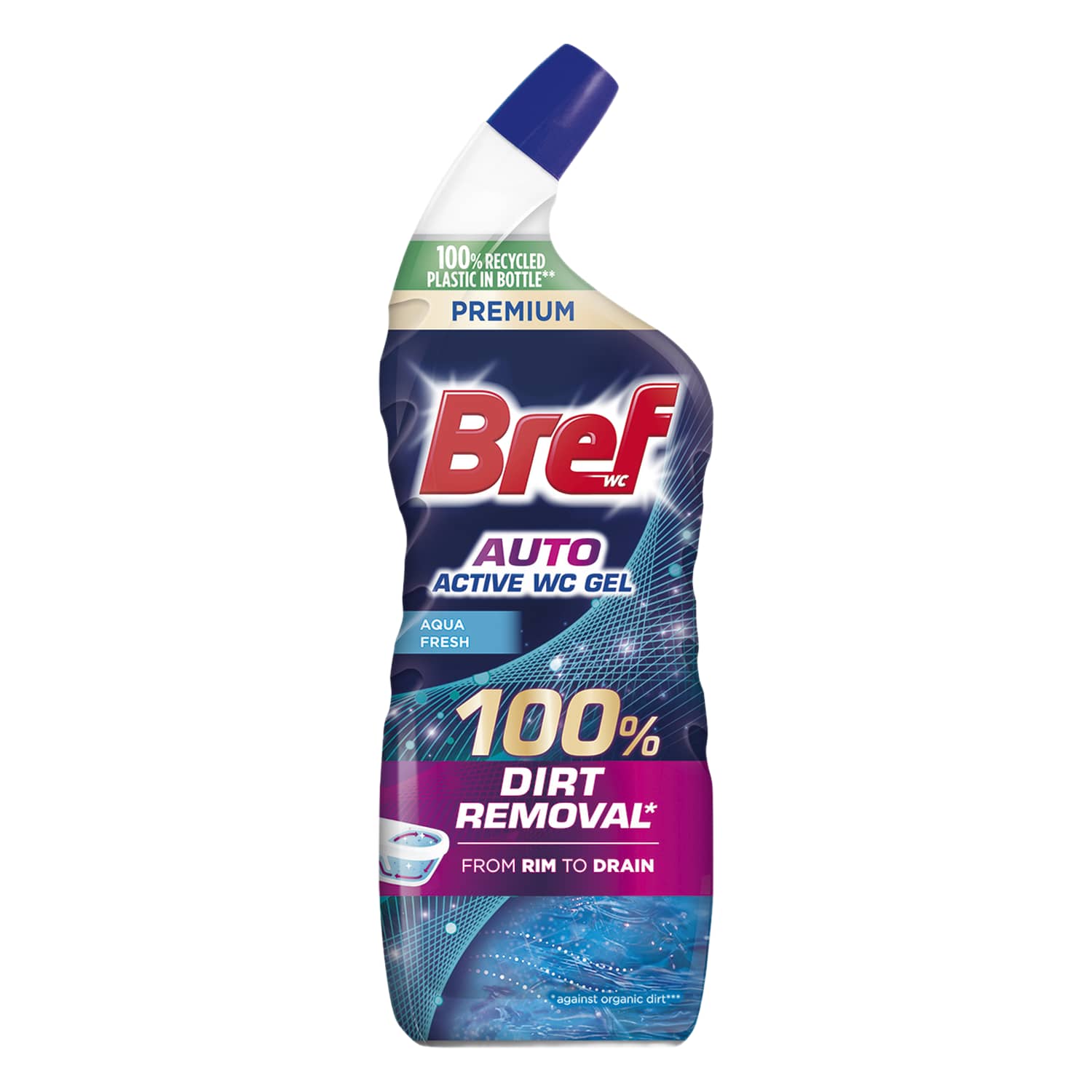 WC puhastusv.Bref Auto Activ Aqua Fresh 750ml