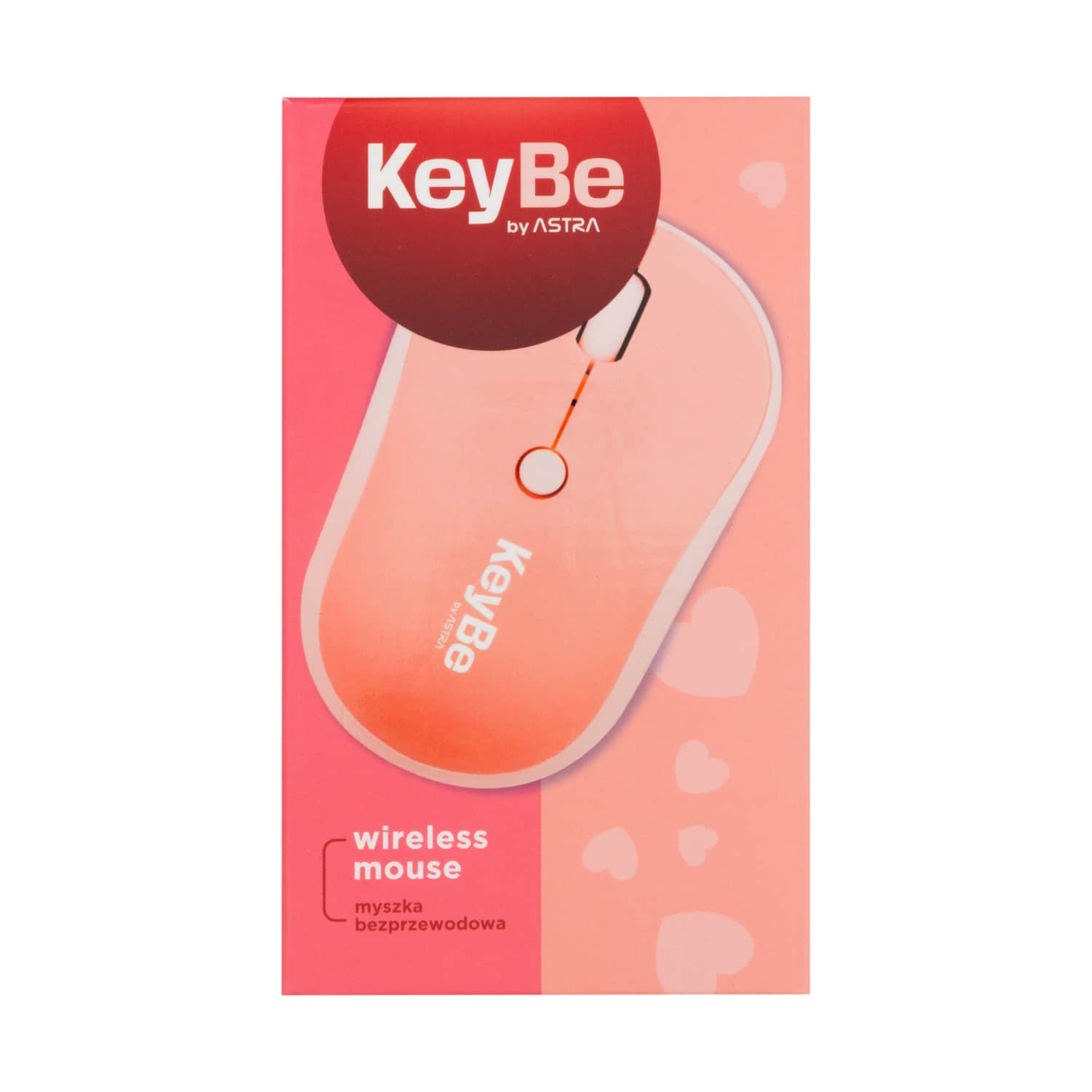 Belaidė pelė KEY BE, rožinė, AW26
