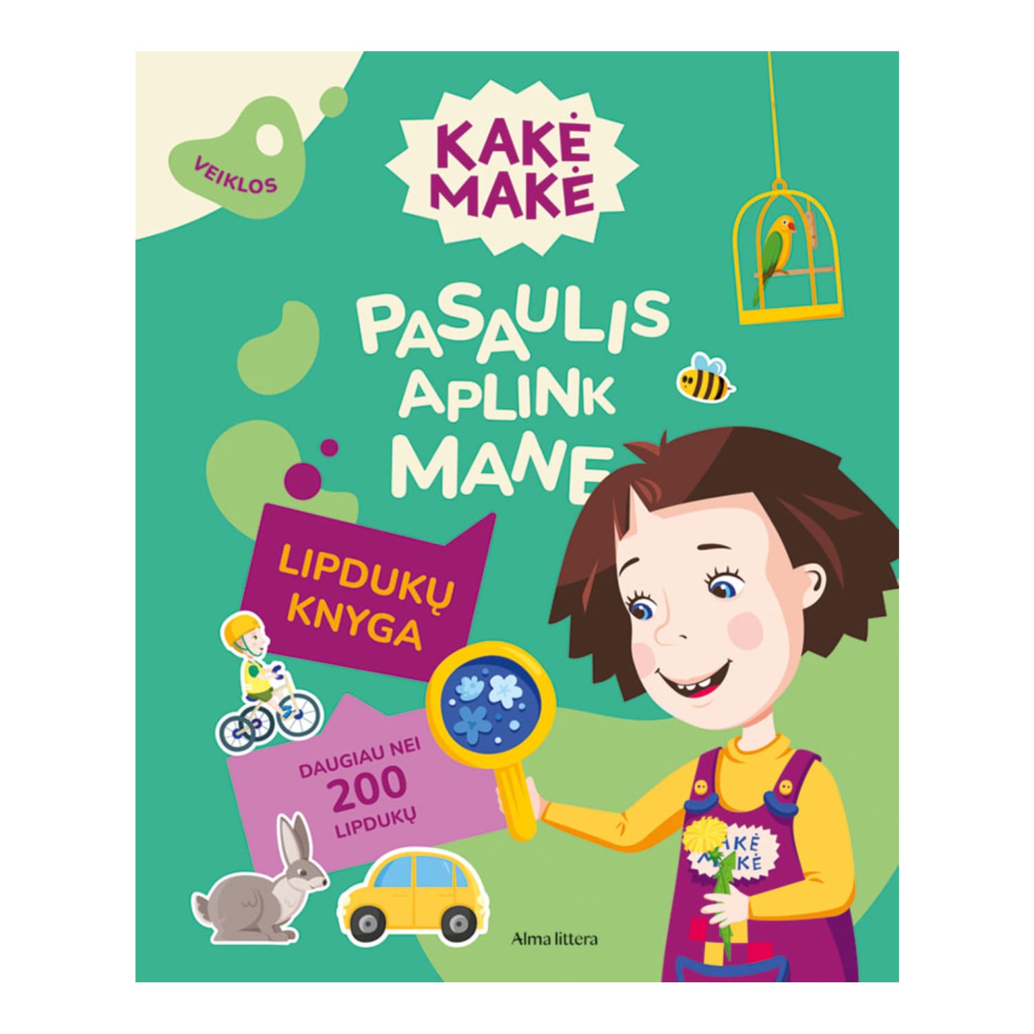 Knyga KAKĖ MAKĖ. PASAULIS APLINK MANE