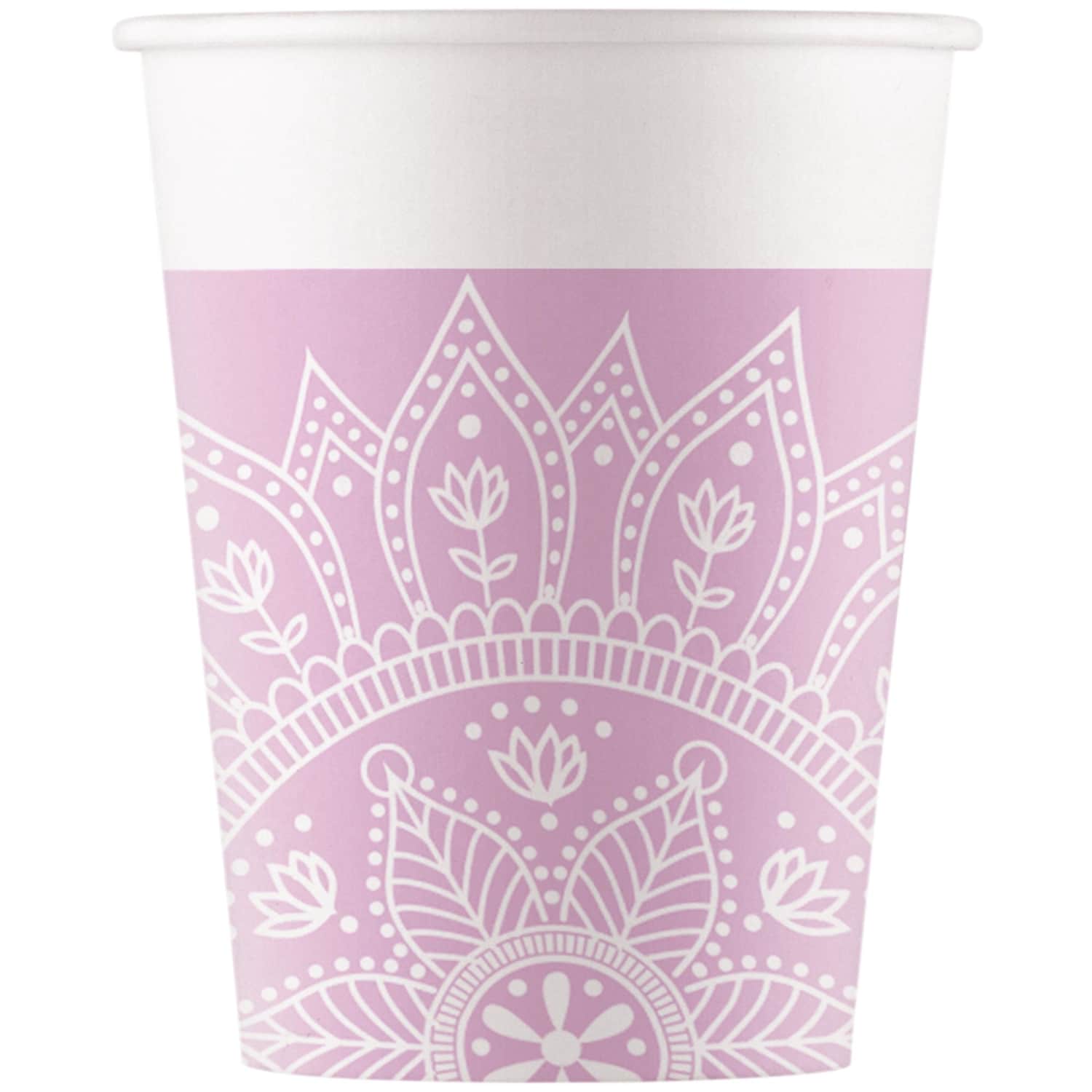Pop. puod. DECOR. PARTY MANDALA, 8 vnt. AW26