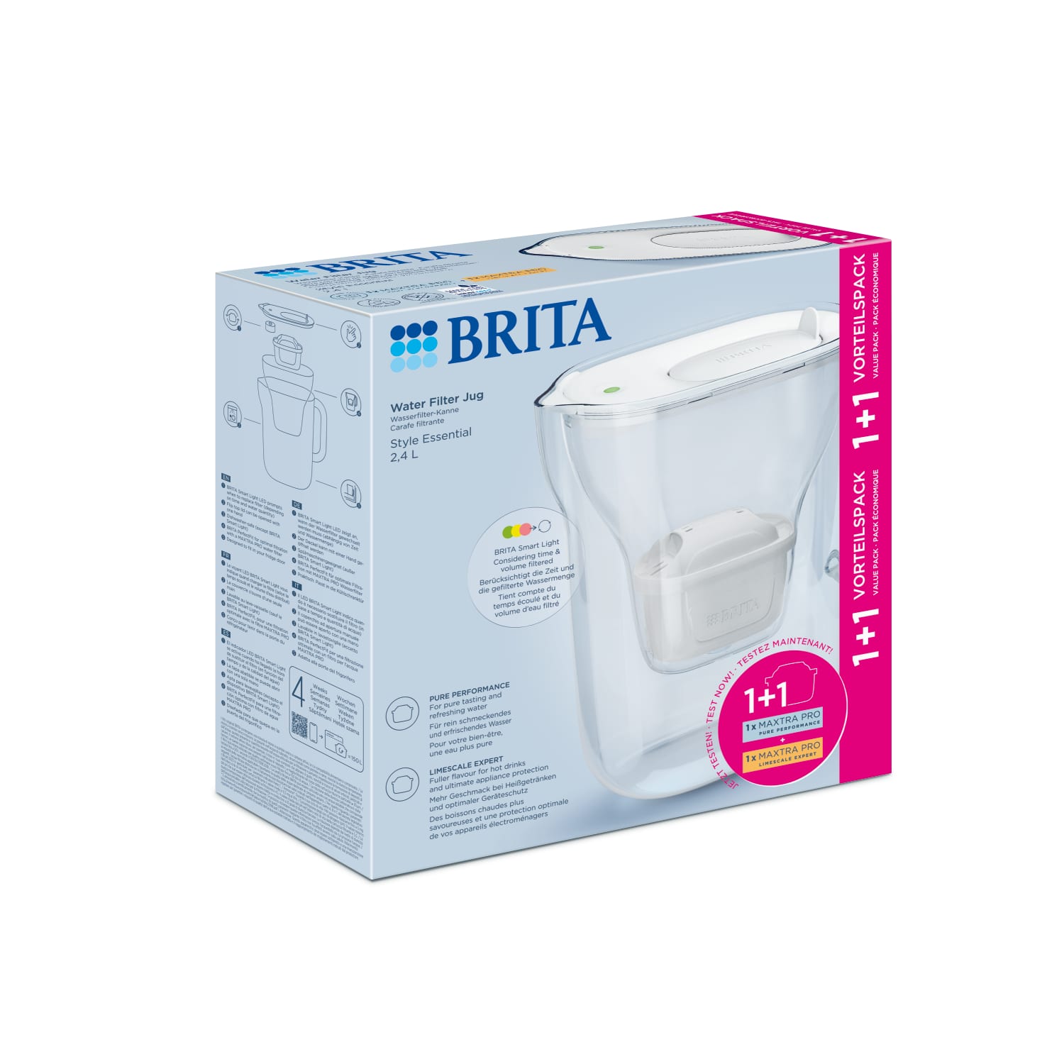 Ūdens filtr. trauks Brita +2 filtri AW26