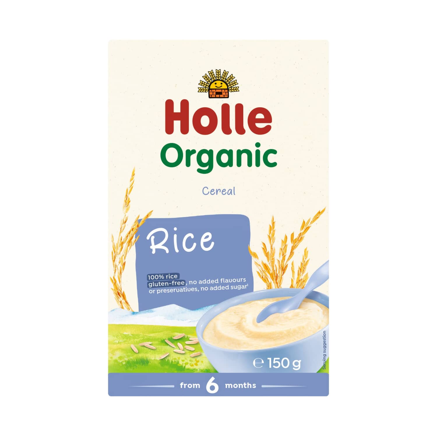 Rīsu putra Holle mazuļiem 6 mēn. BIO 250g