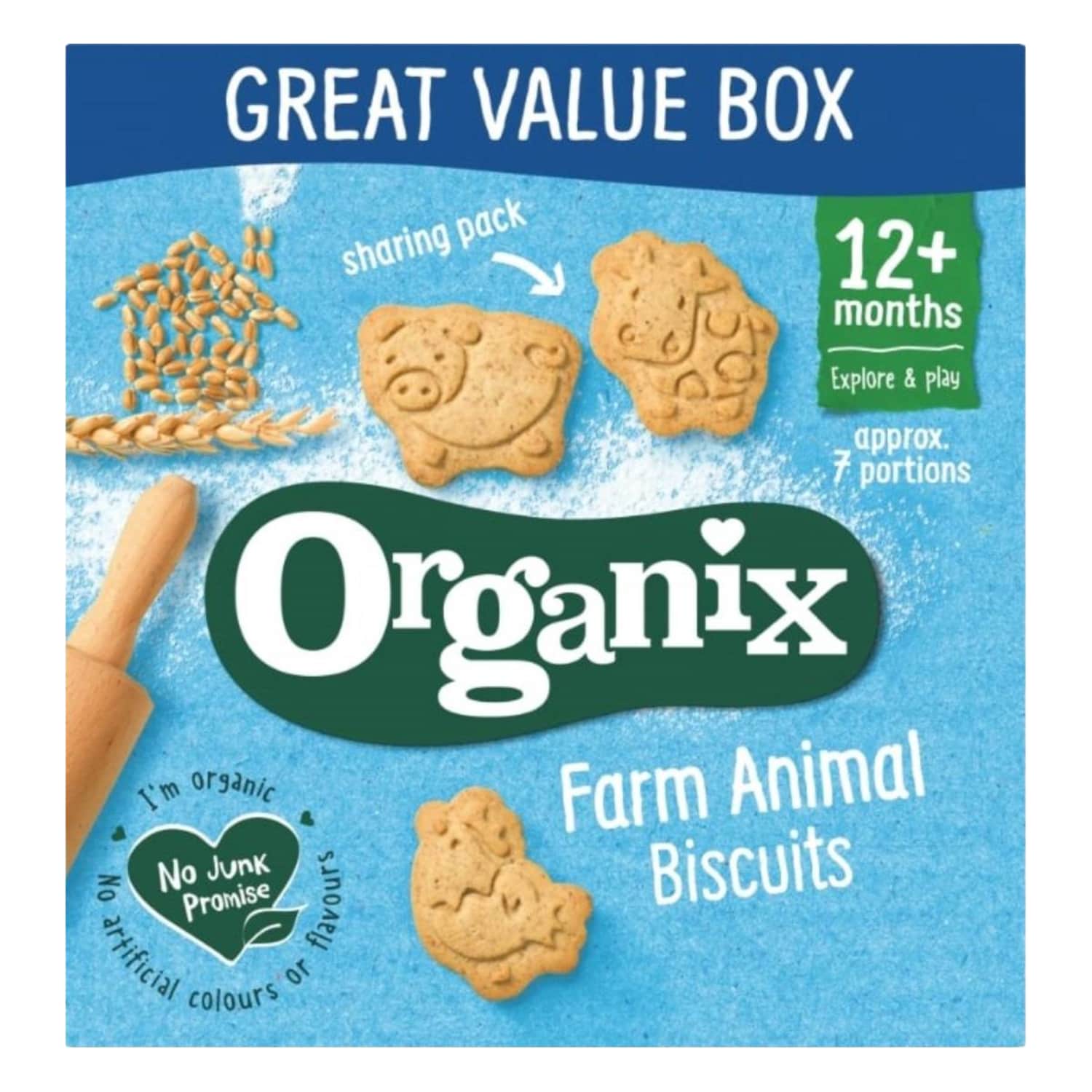 Cepumi Organix Farm Animal 12m. BIO 100g