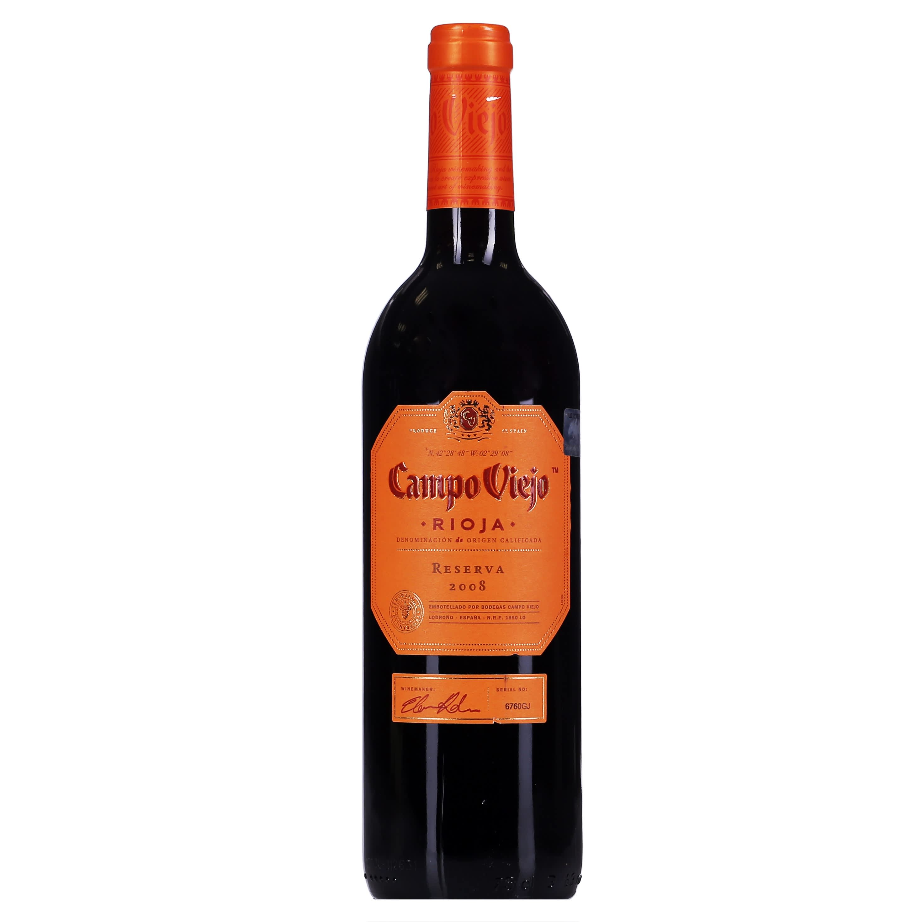 S.v. Campo Viejo Reserva 12,5% 0,75l