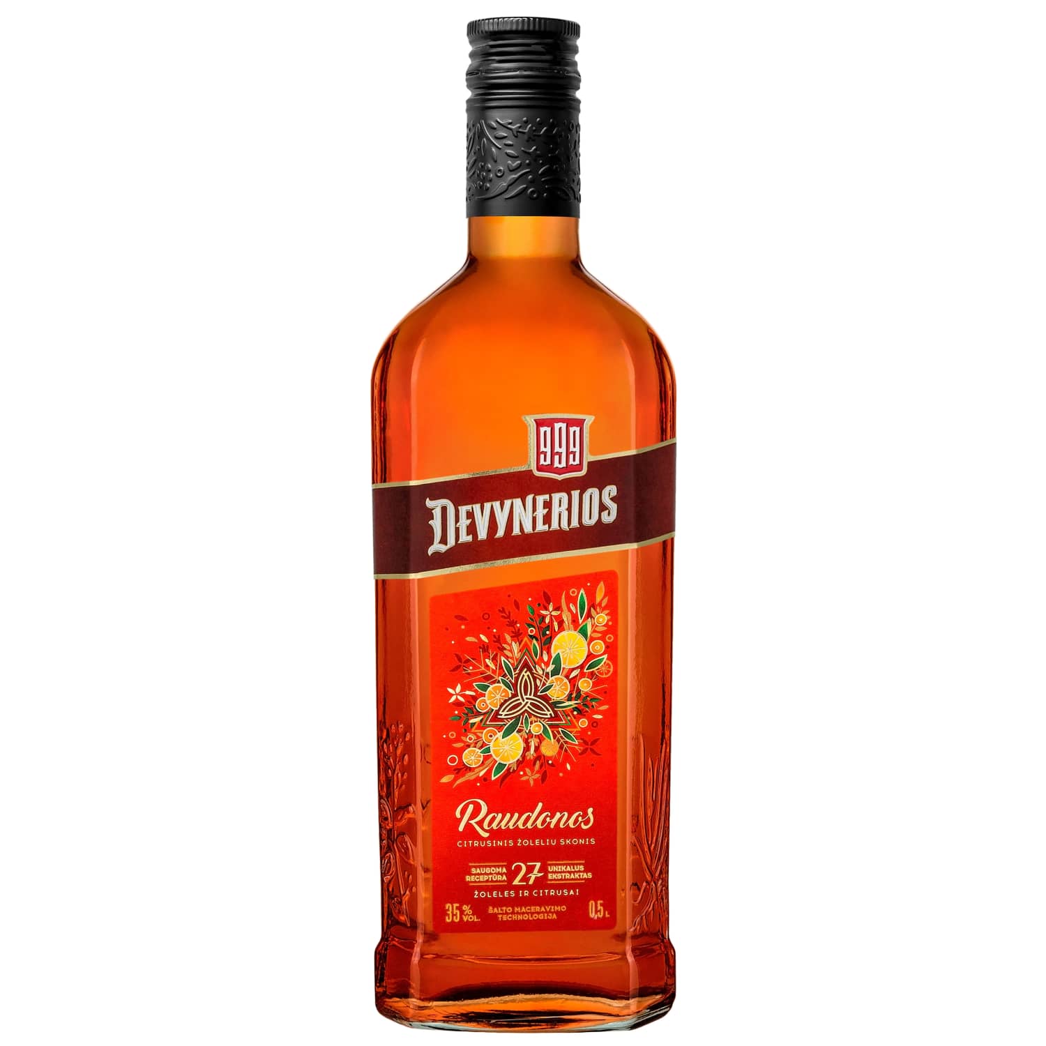 Balzamas RAUDONOS DEVYNERIOS, 35 %, 0,5 l