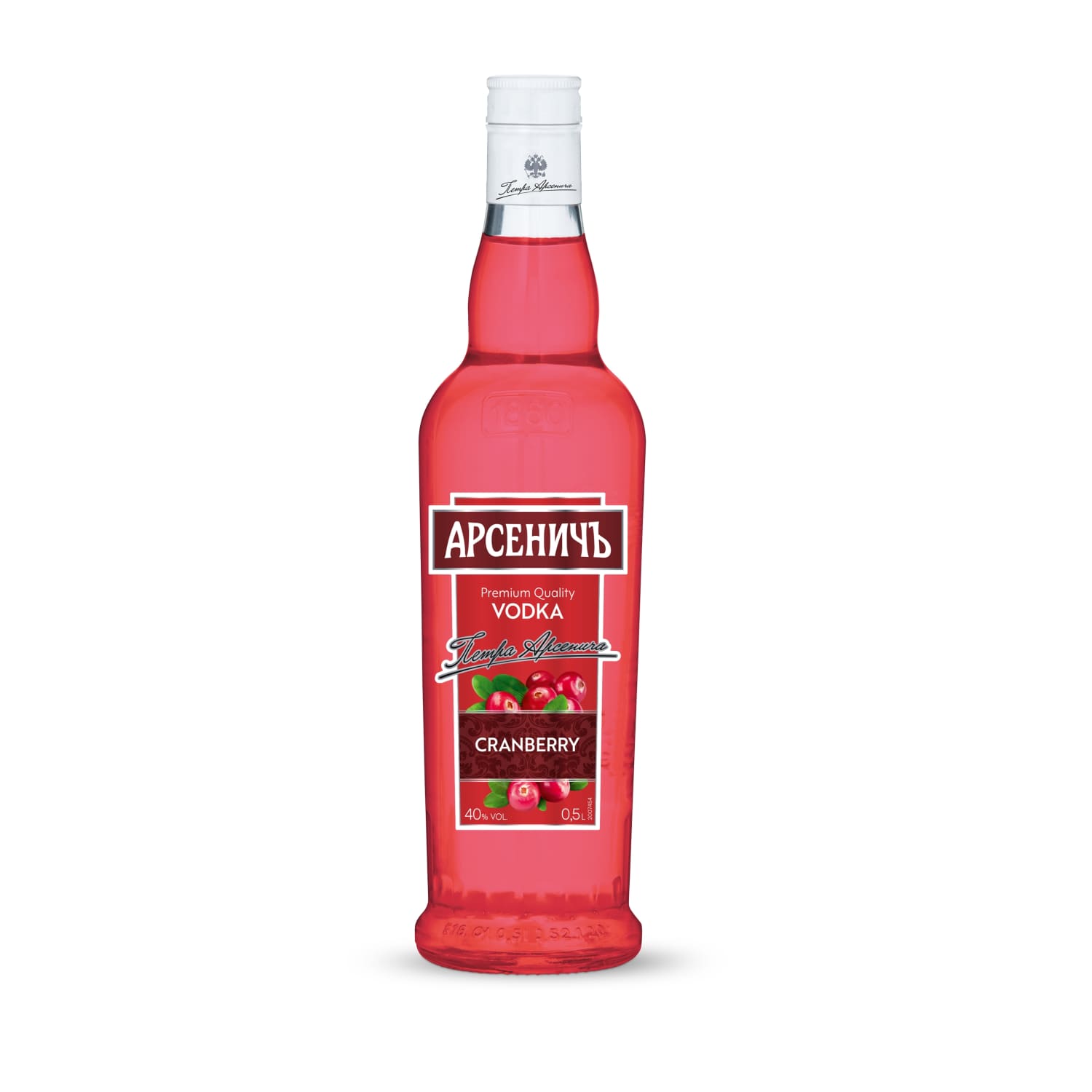 Arom. degvīns Arsenič dzērveņu 40% 0,5l