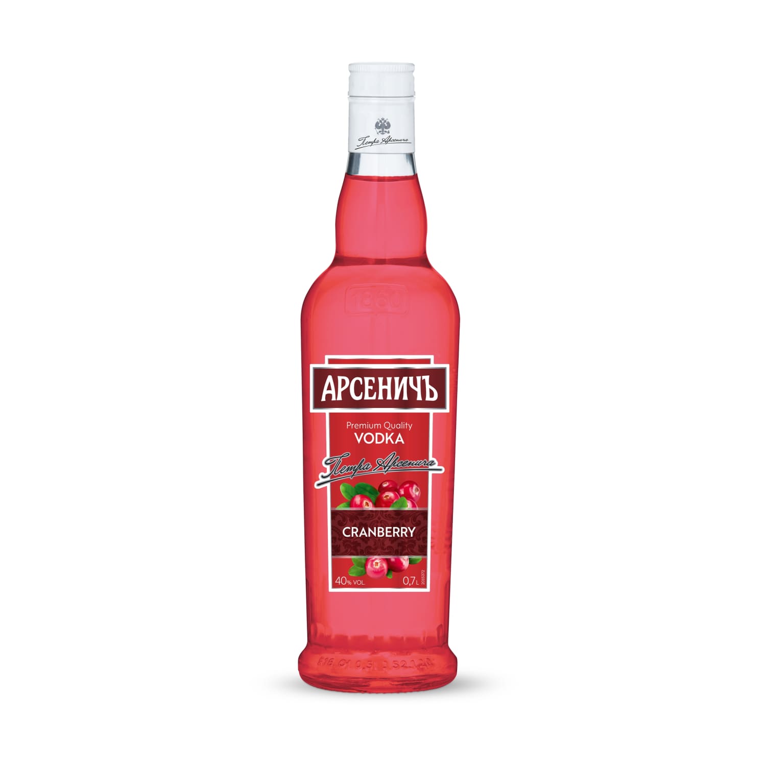 Arom. degvīns Arsenič dzērveņu 40% 0,7l