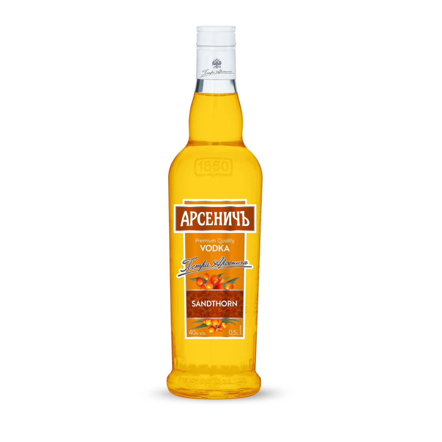 Arom. degvīns Arsenič smiltsērk. 40% 0,5l