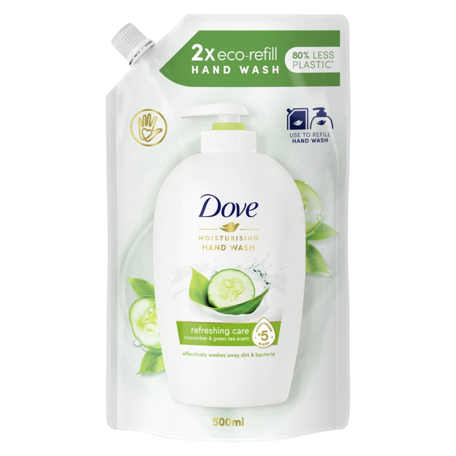 Šķidrās ziepes Dove fresh 500ml