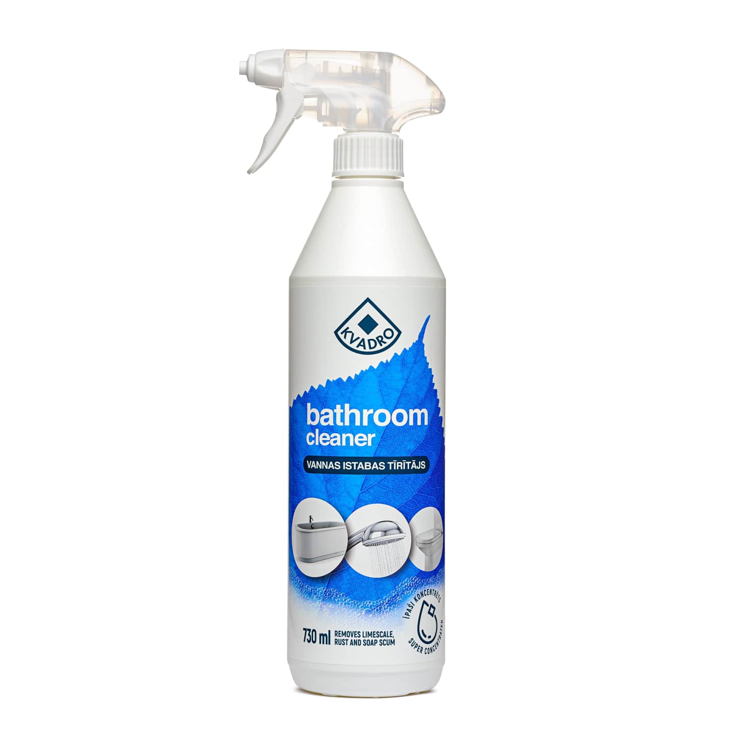 Vannitoa puhastusvahend Kvadro 730ml
